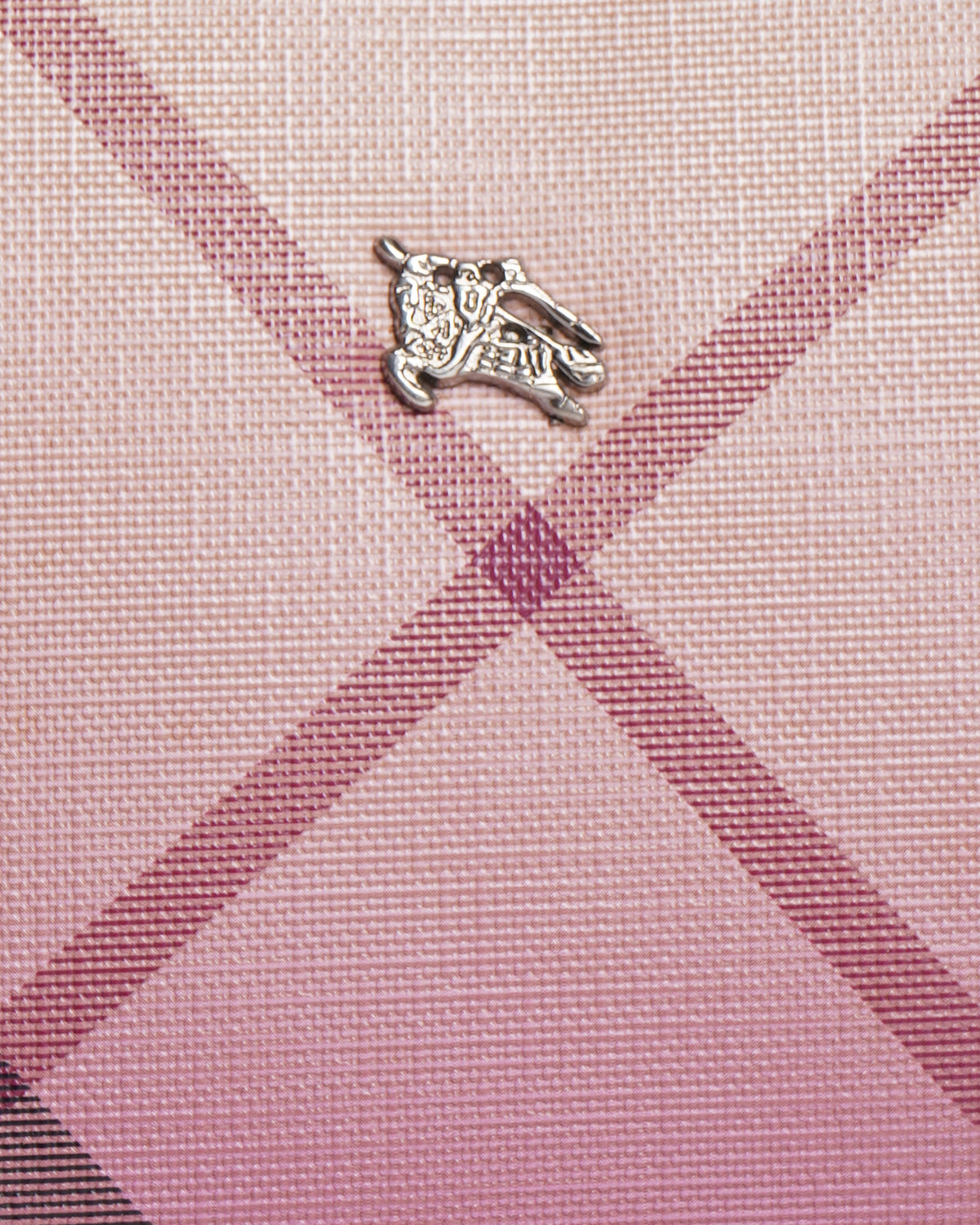 Burberry Supernova Check Pochette Gradient Pink