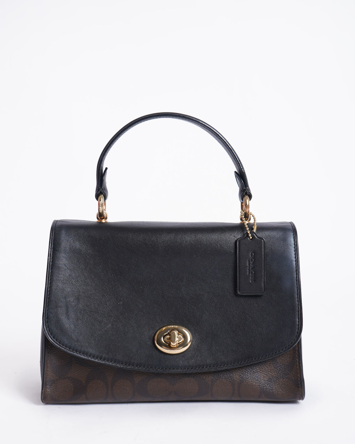 Coach 
Tilly Top Handle Satchel With Signature Canvas