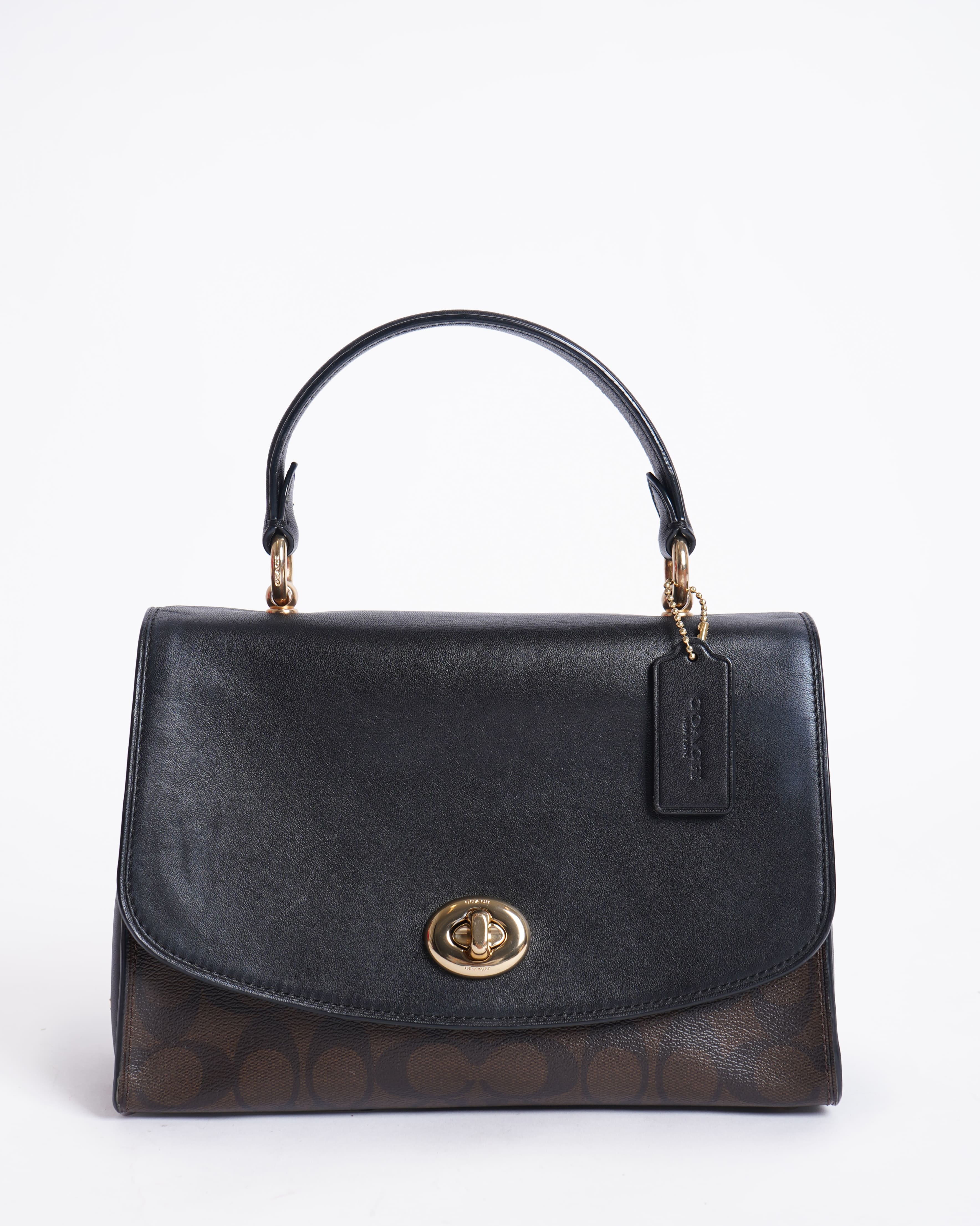 Coach 
Tilly Top Handle Satchel With Signature Canvas