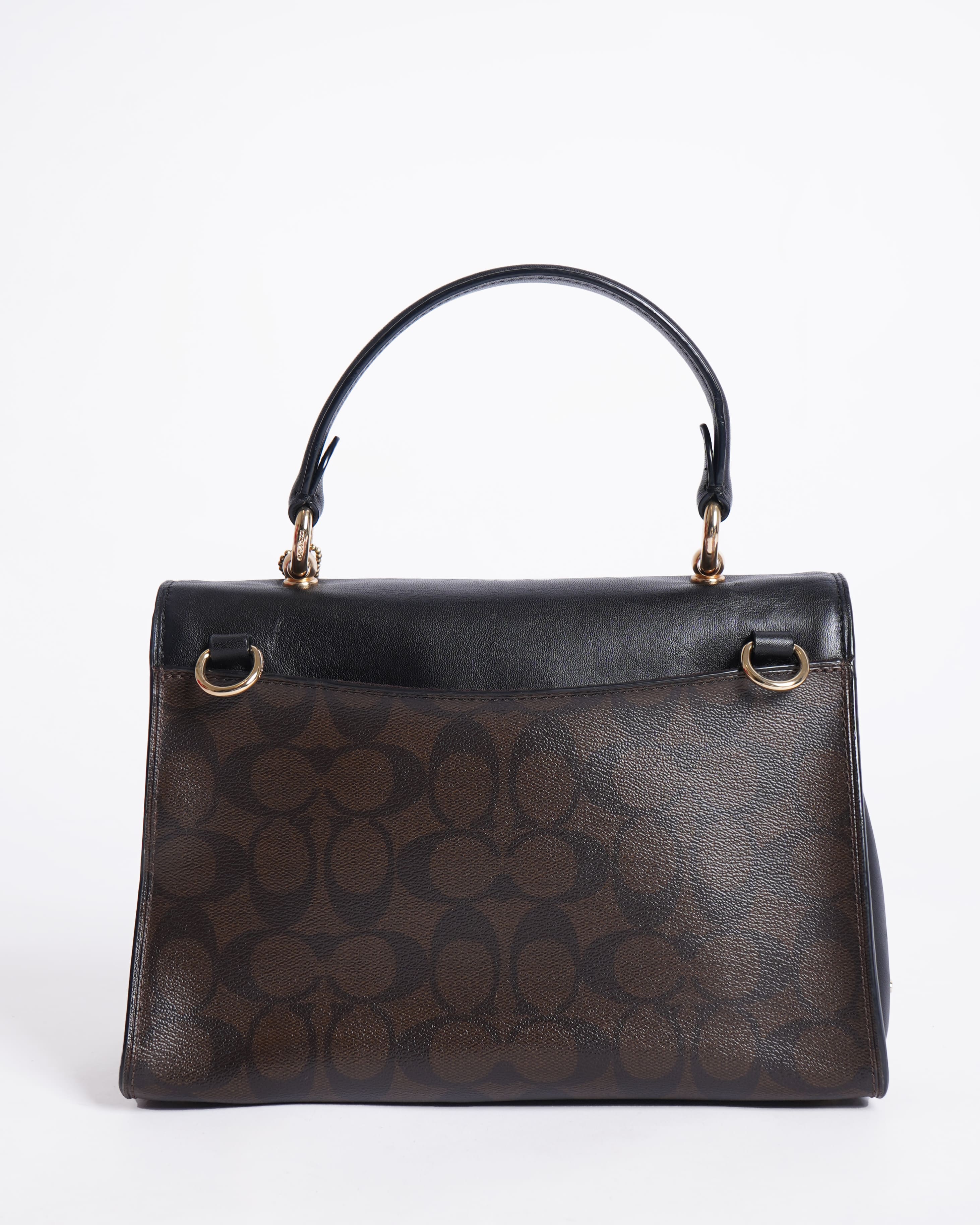Coach 
Tilly Top Handle Satchel With Signature Canvas