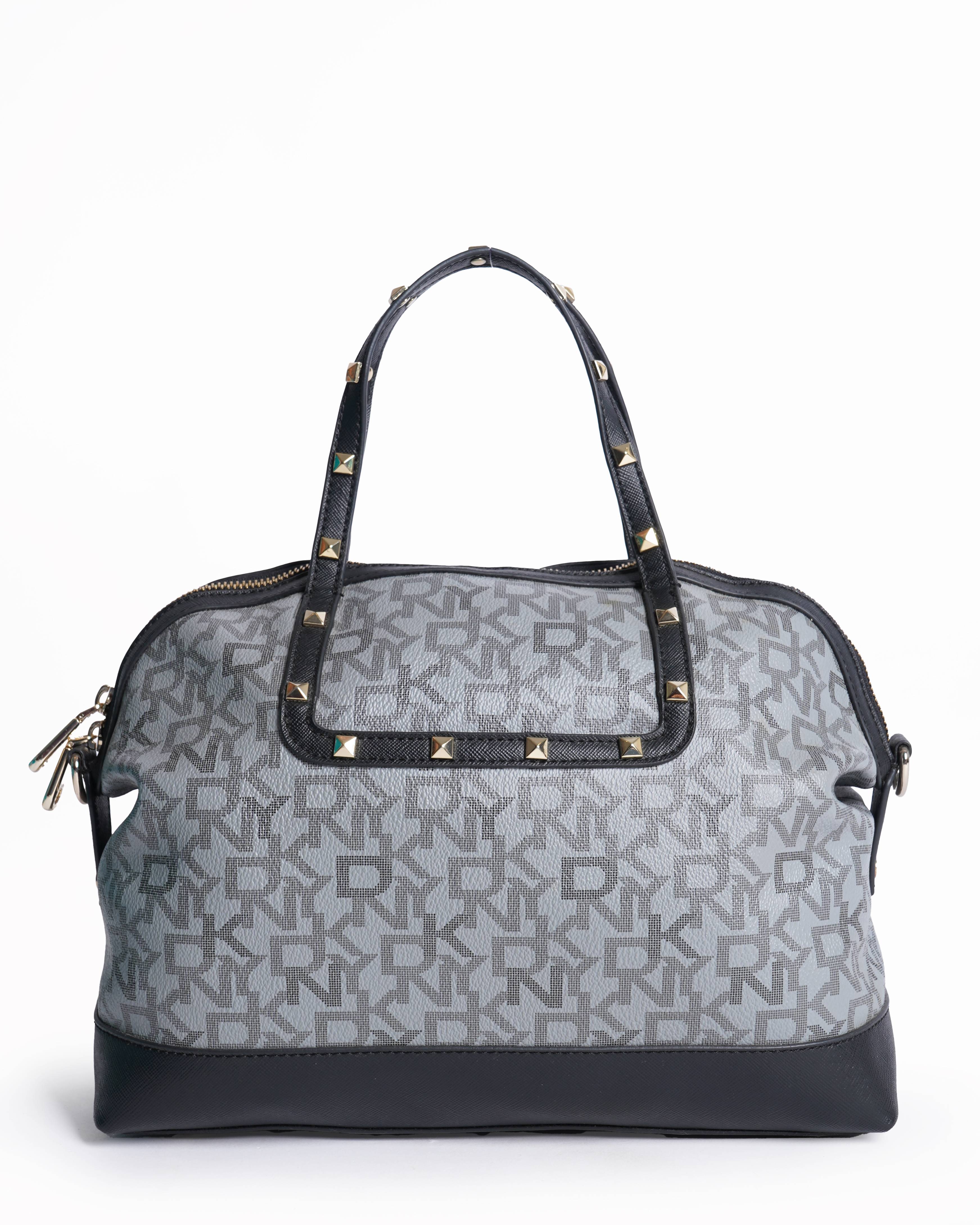 DNKY
Studded Monogram Shoulder Bag