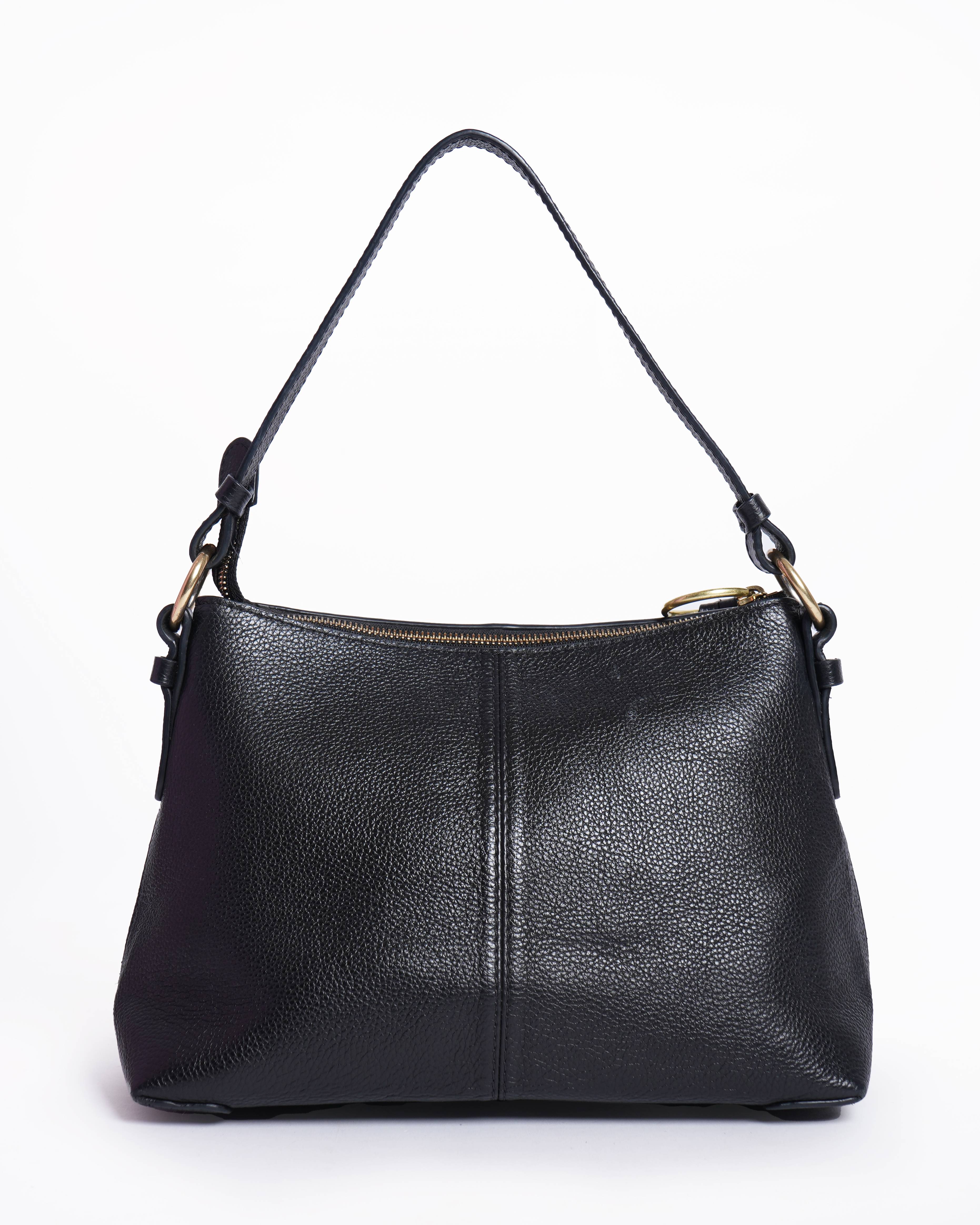 See By Chloé Joan Black Suede & Leather Shoulder bag