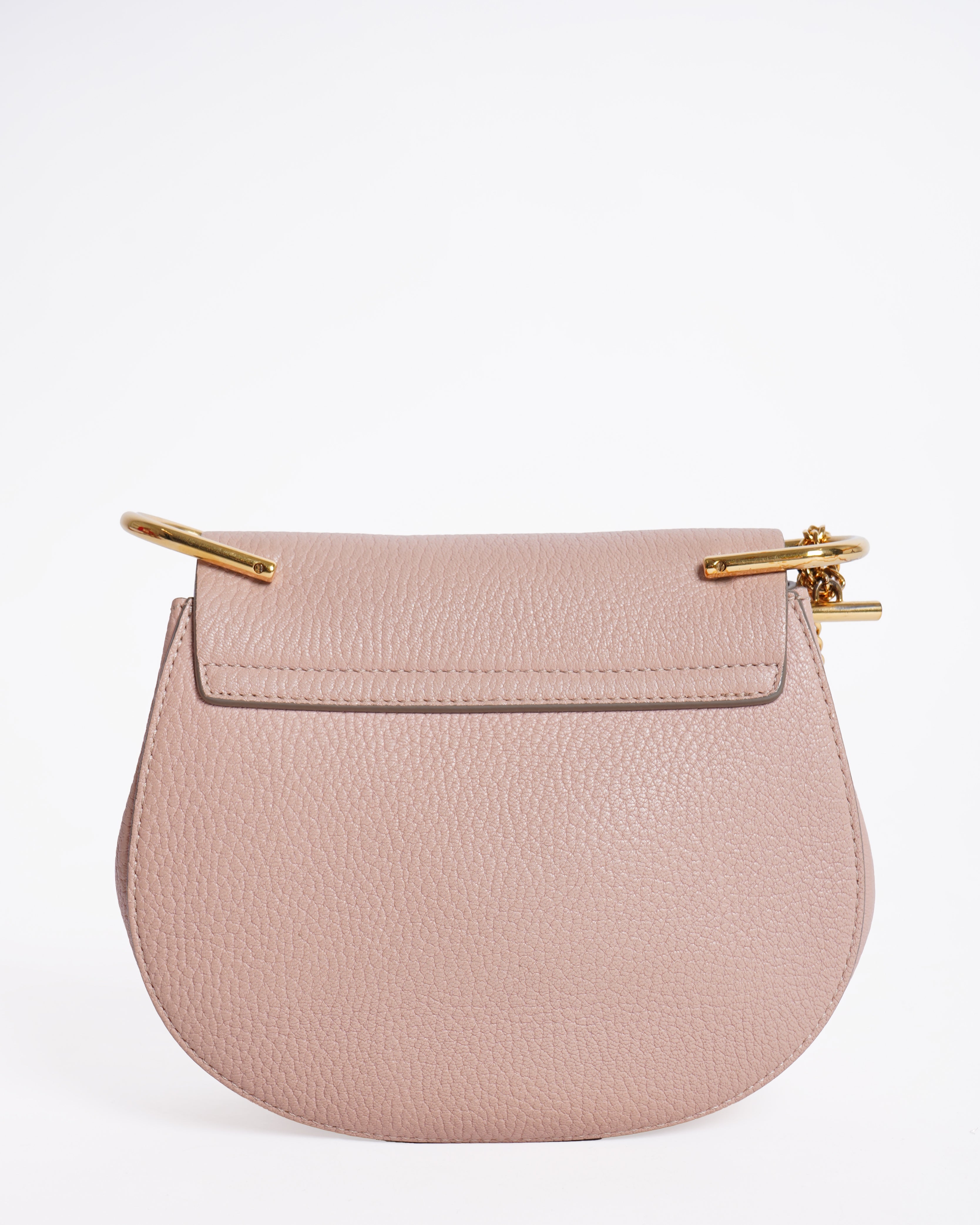 Chloe Powder Pink Drew Crossbody Bag
