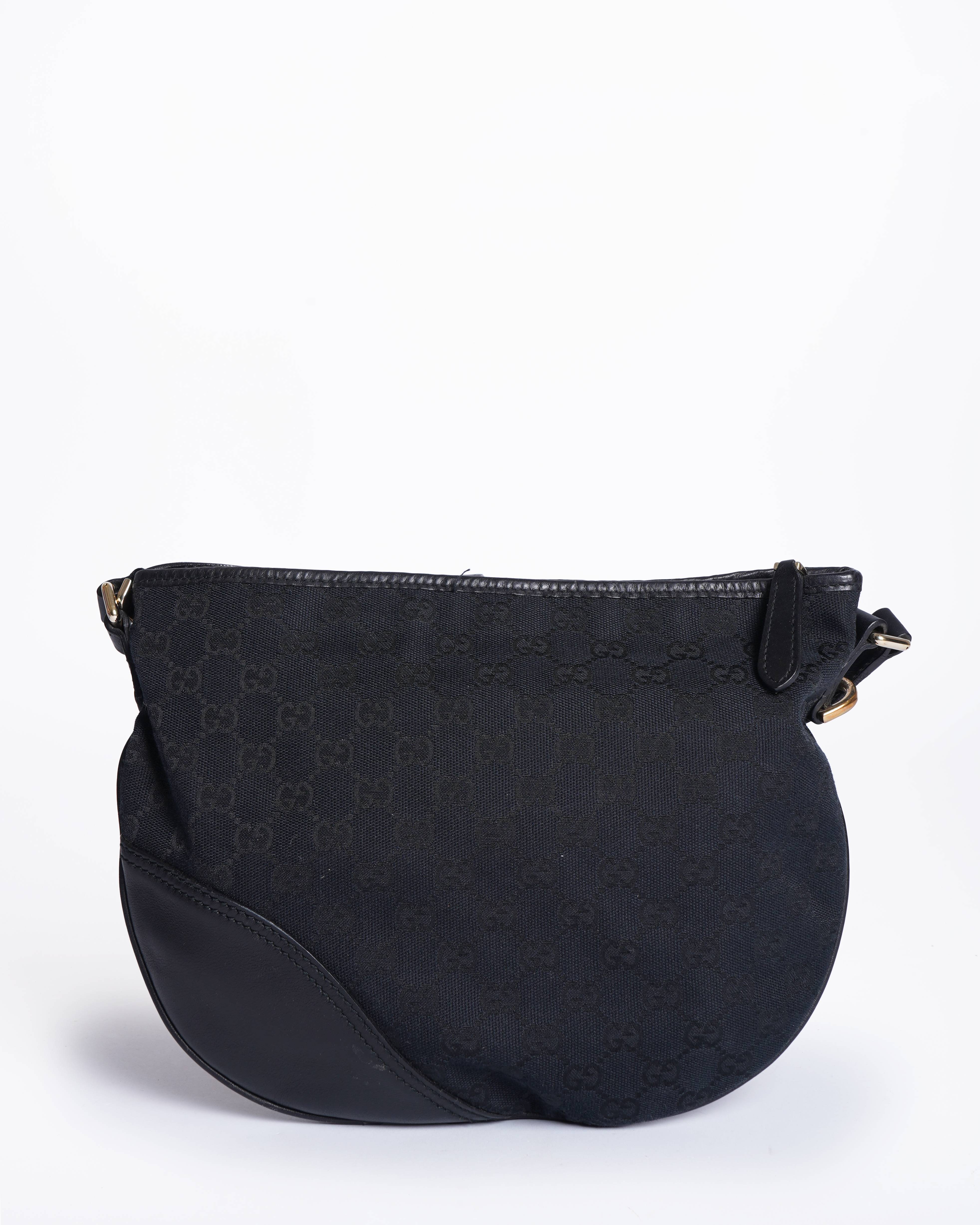 Gucci gg supreme web black Crossbody bag