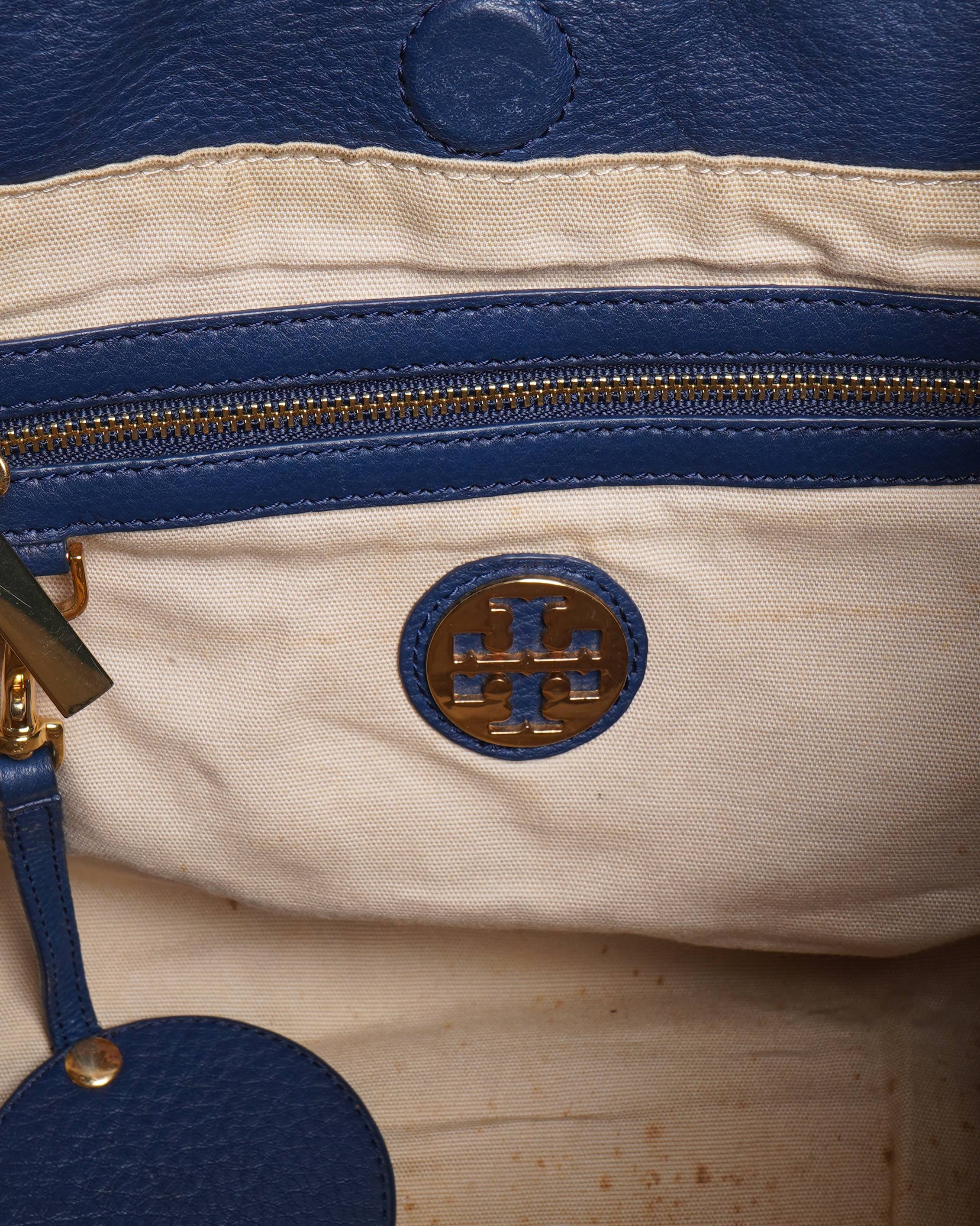 Tory Burch Shoulder Bag In Ink Blue