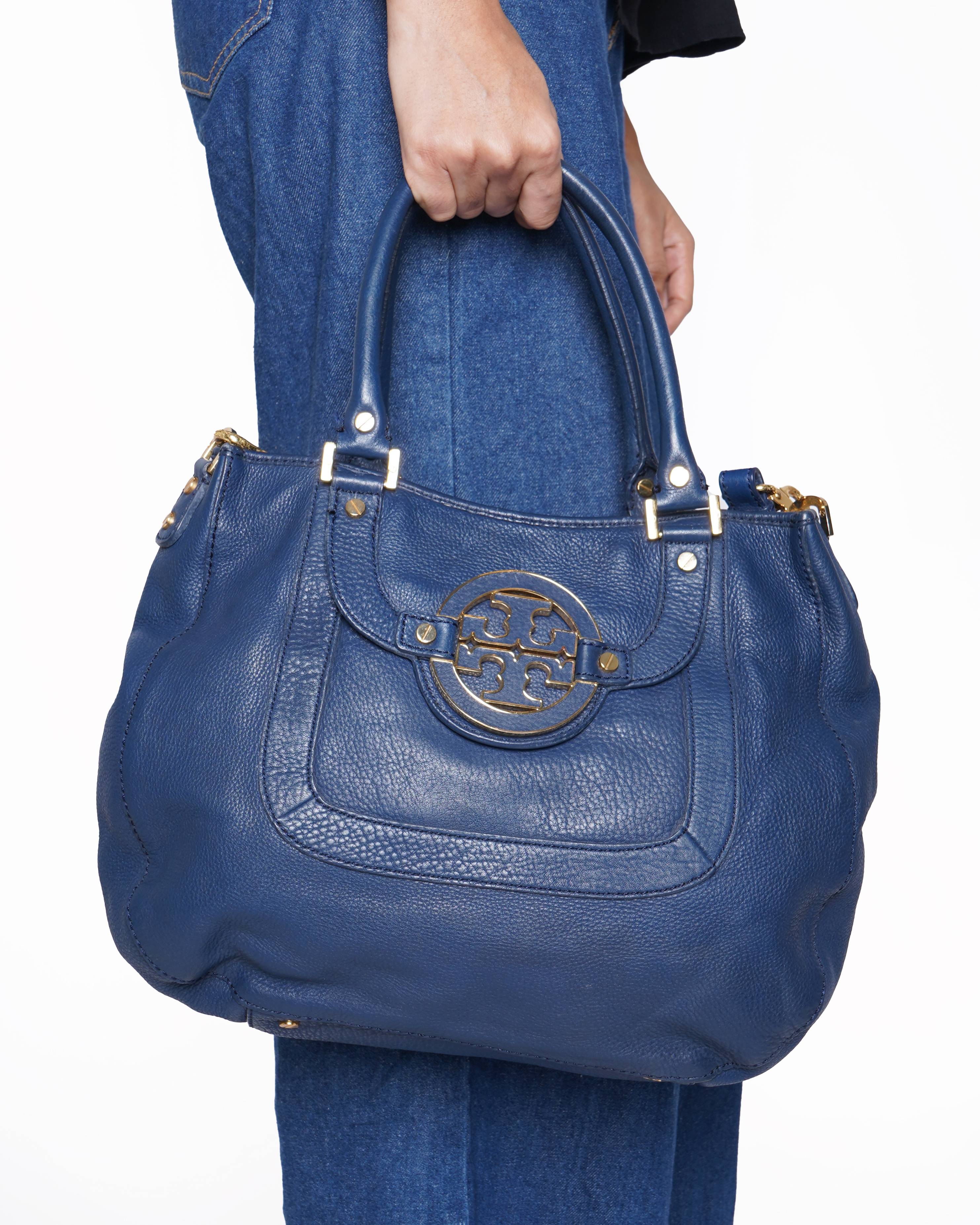 Tory Burch Shoulder Bag In Ink Blue