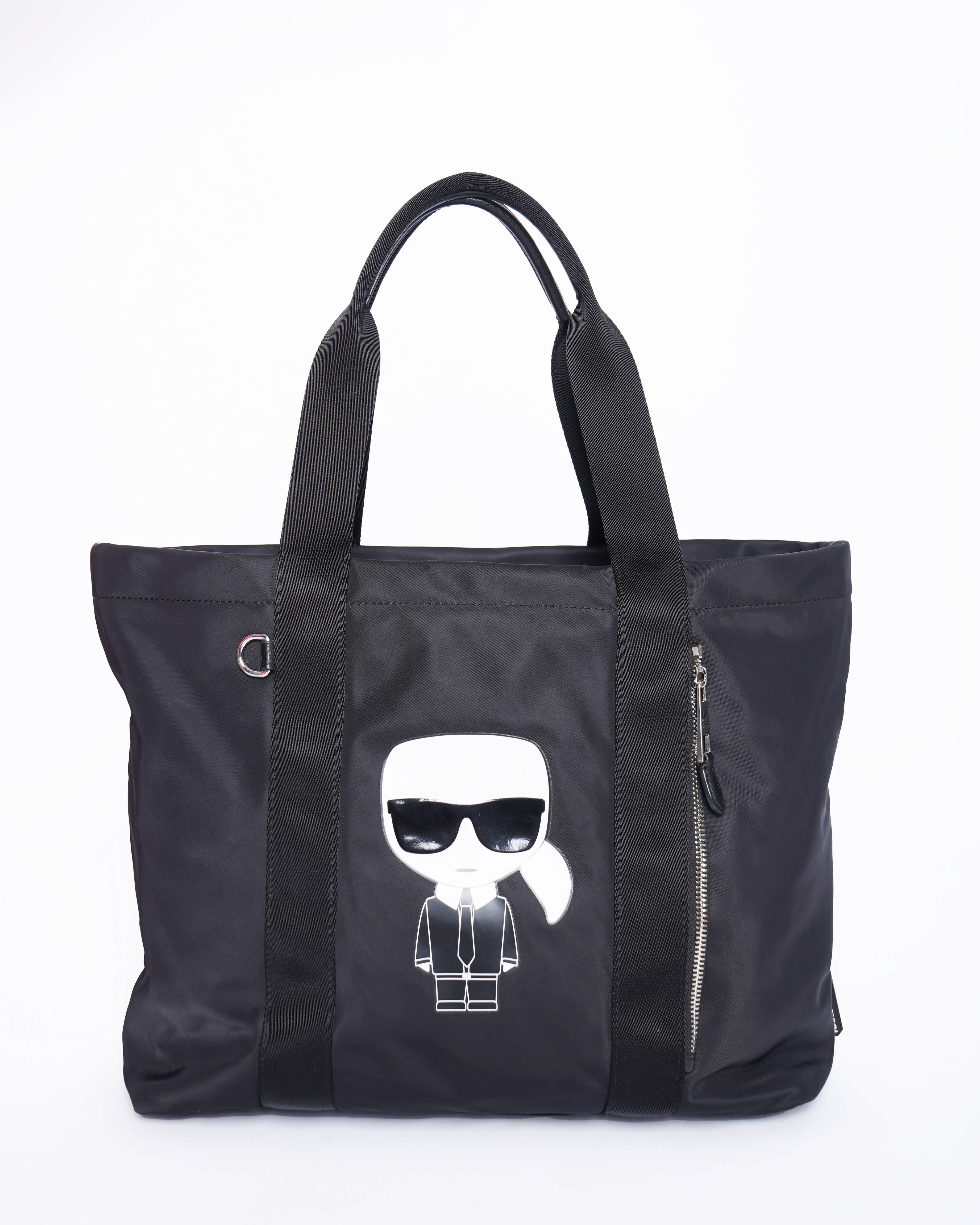 New Karl Lagerfeld black tote bag