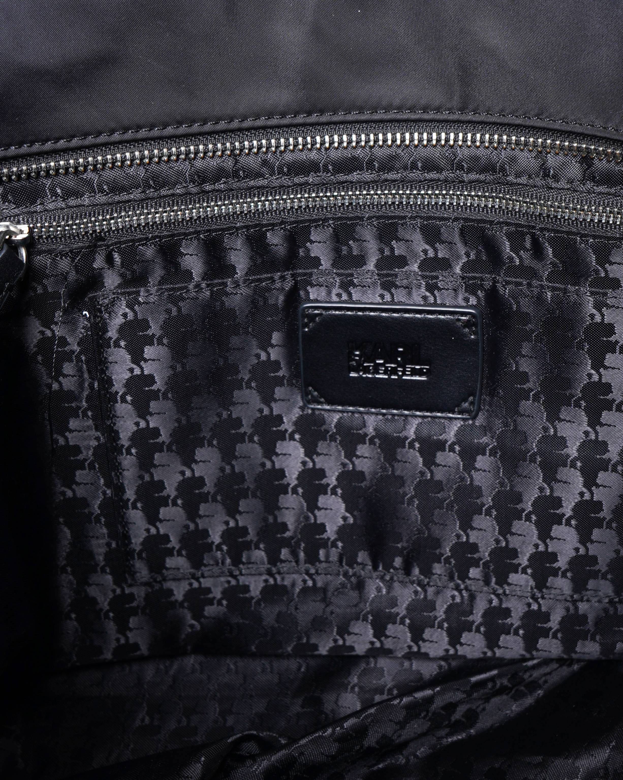 New Karl Lagerfeld black tote bag