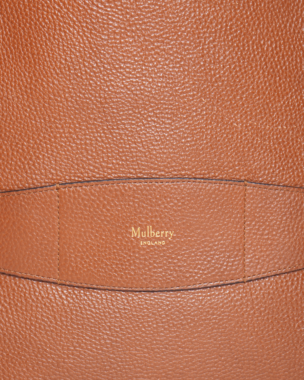 Mulberry Pebbled Leather Shoulder Bag In Brown