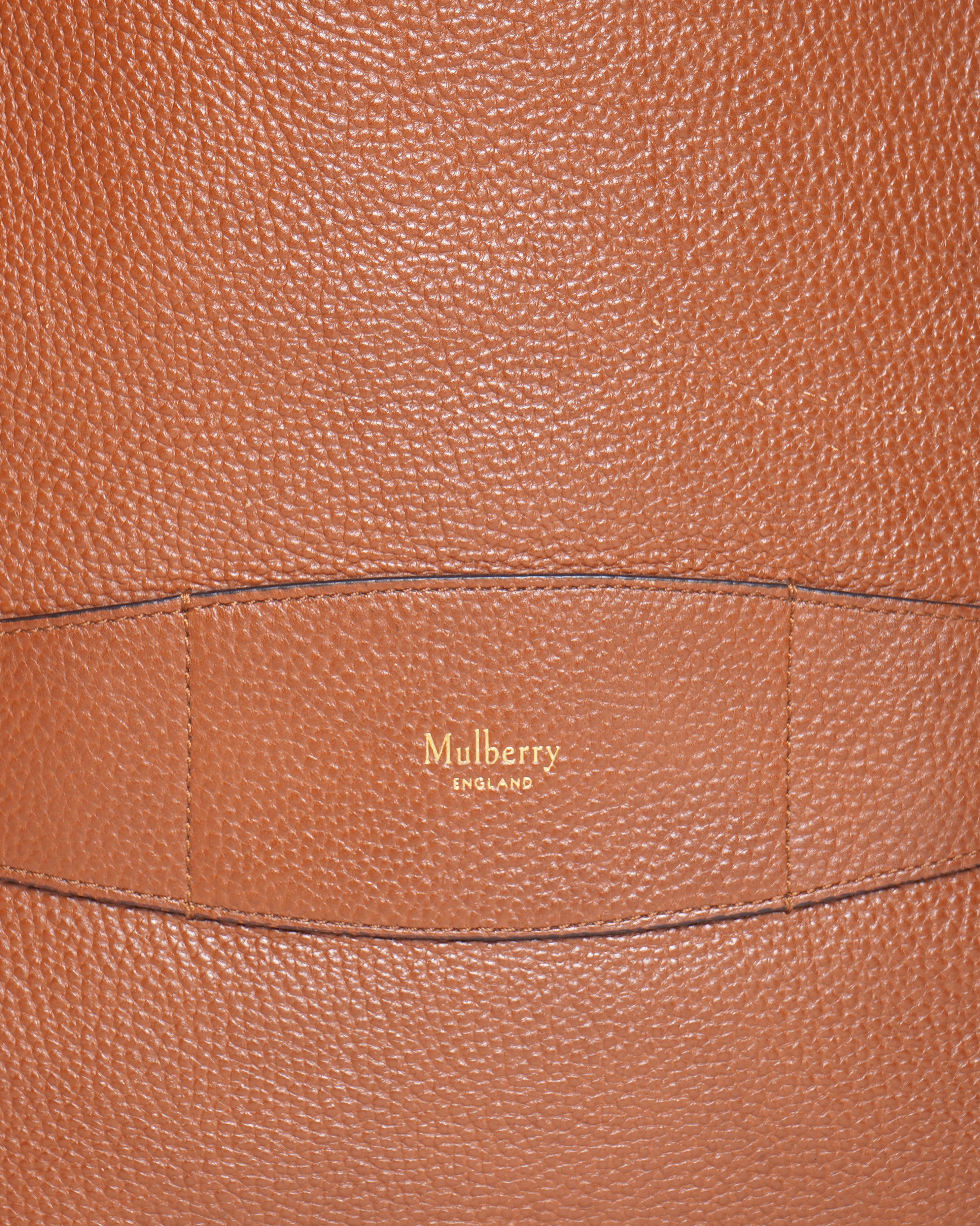Mulberry Pebbled Leather Shoulder Bag In Brown