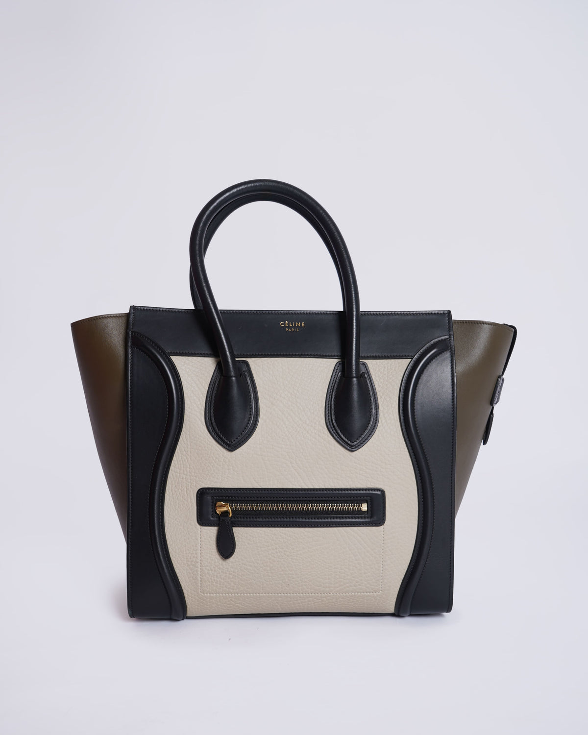 Celine Large Tricolour Luggage Tote