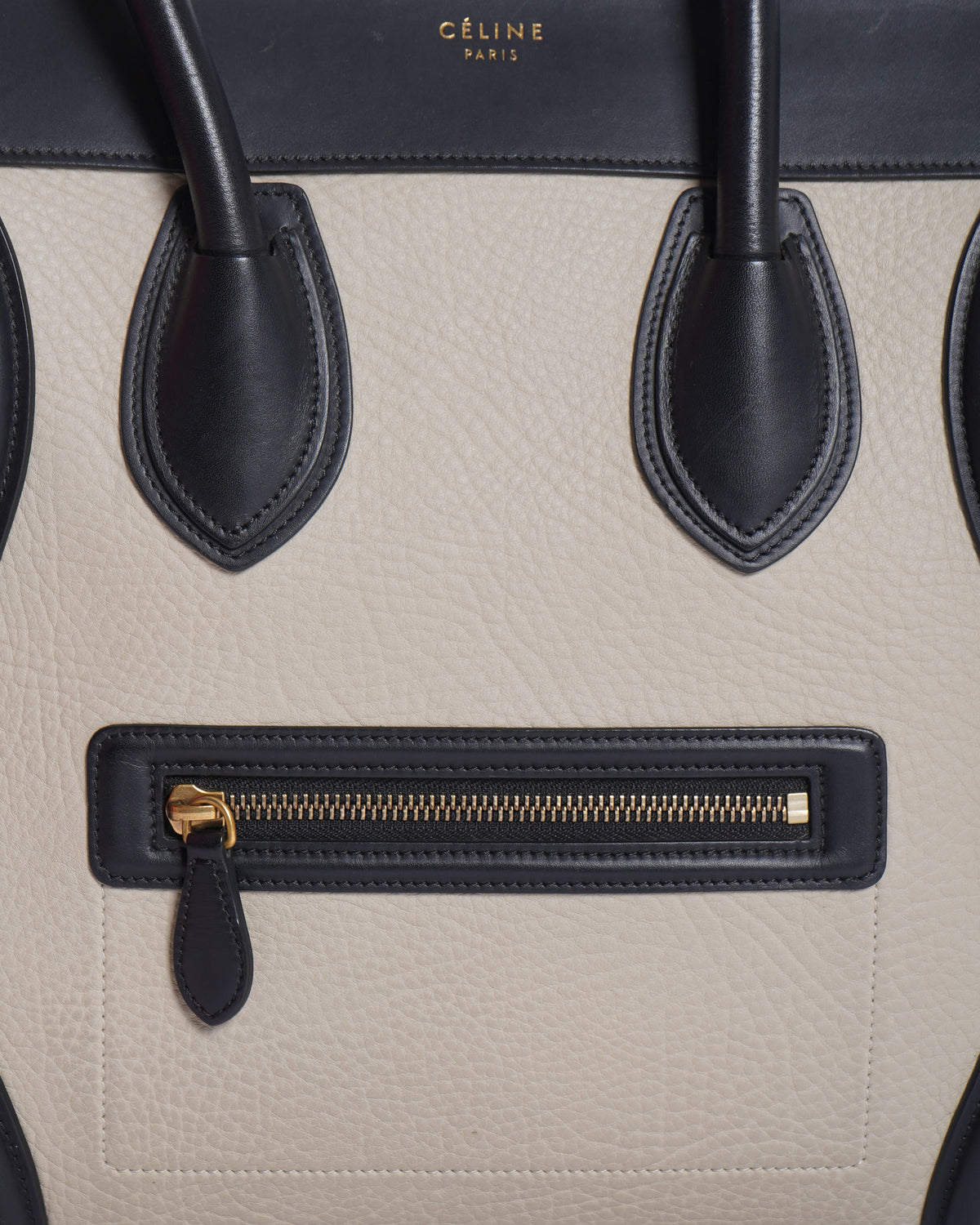 Celine Large Tricolour Luggage Tote