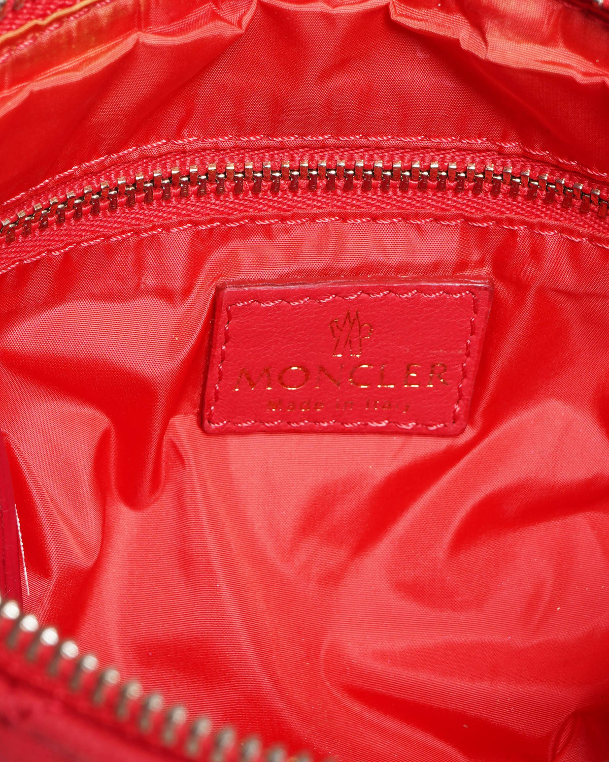 Moncler Quilted Leather Pouch bag