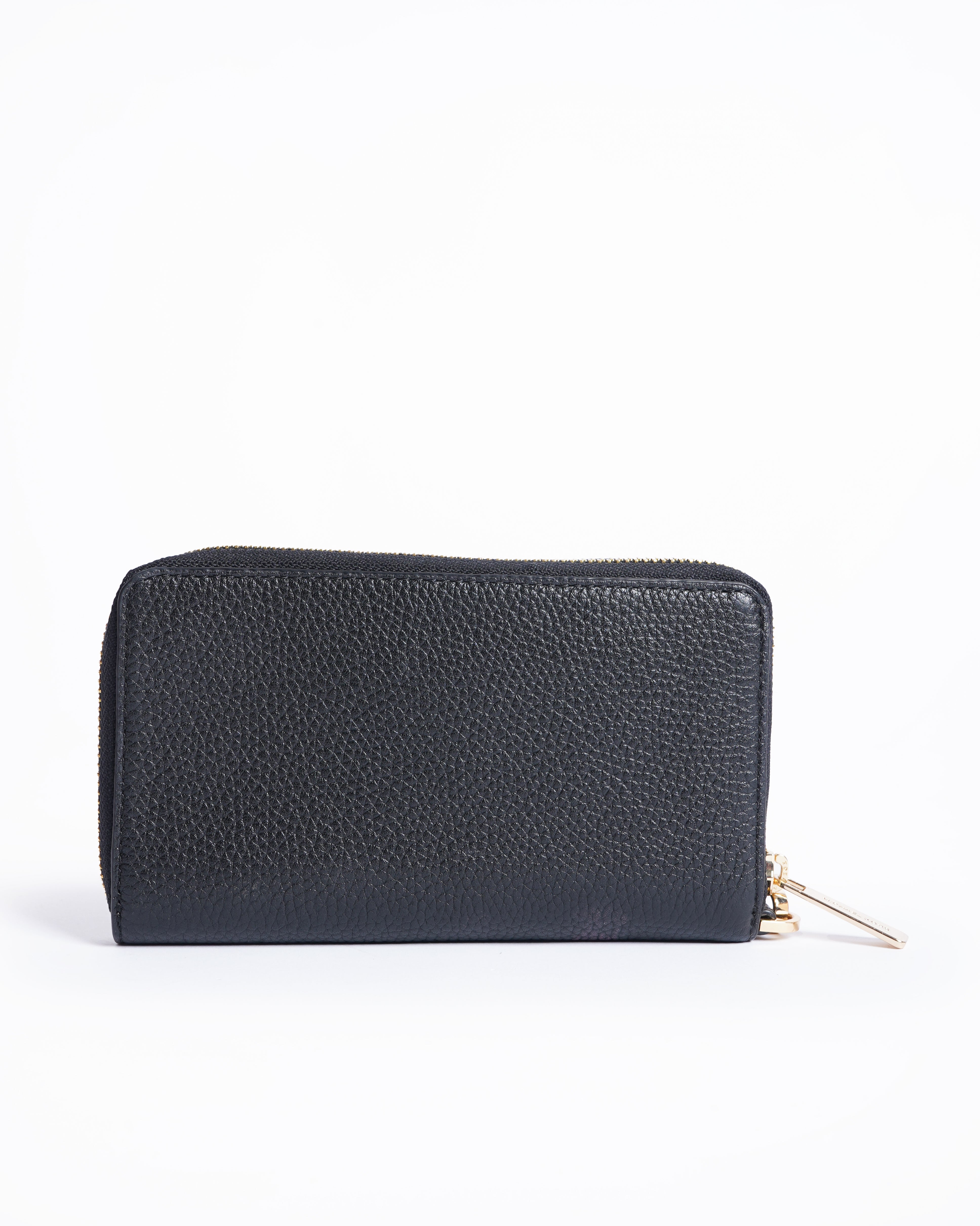 New Michael Kors Jet Set Travel Zip Around Wallet With Detachable Wristlet