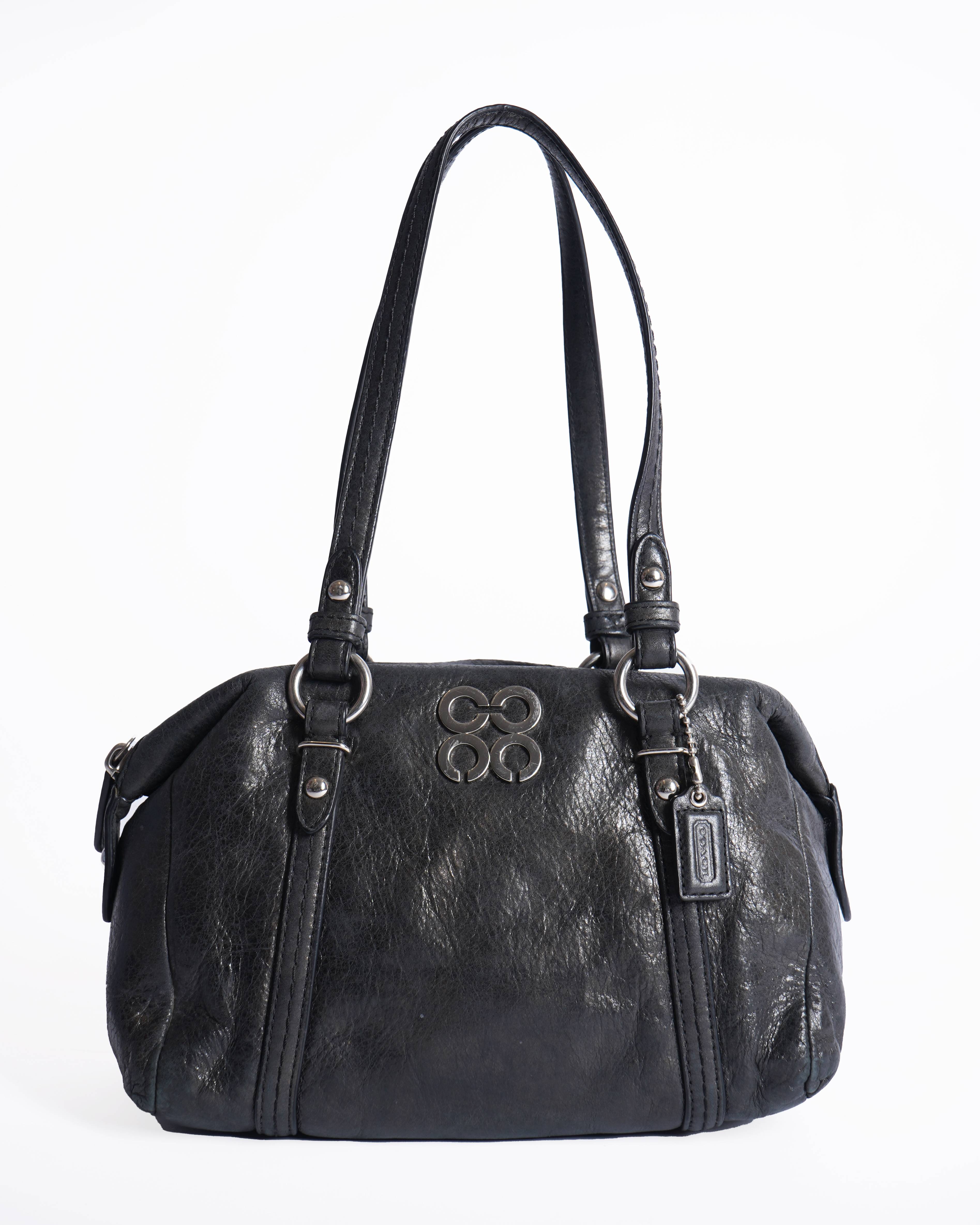 Coach Julia Metallic Shoulder Bag