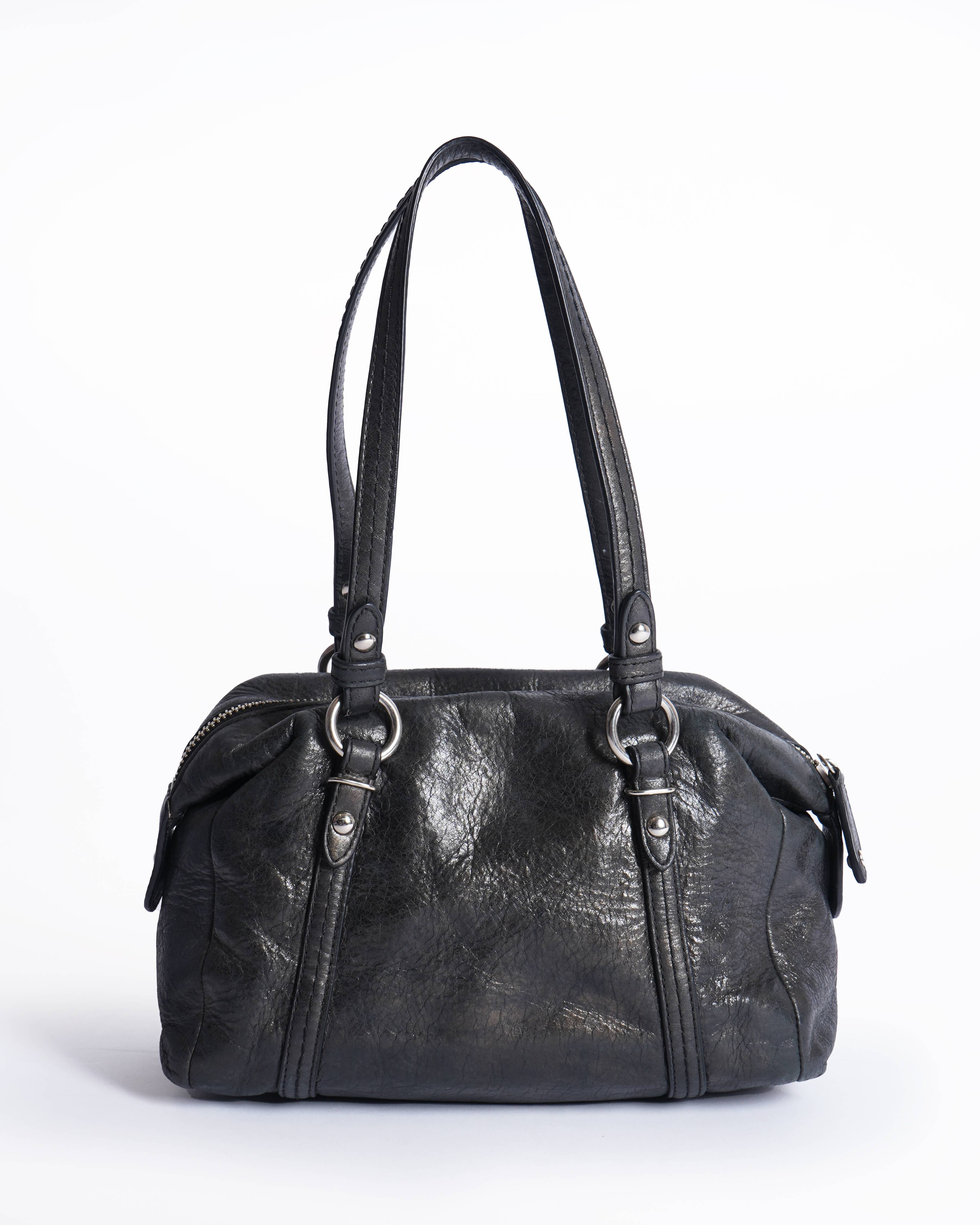 Coach Julia Metallic Shoulder Bag