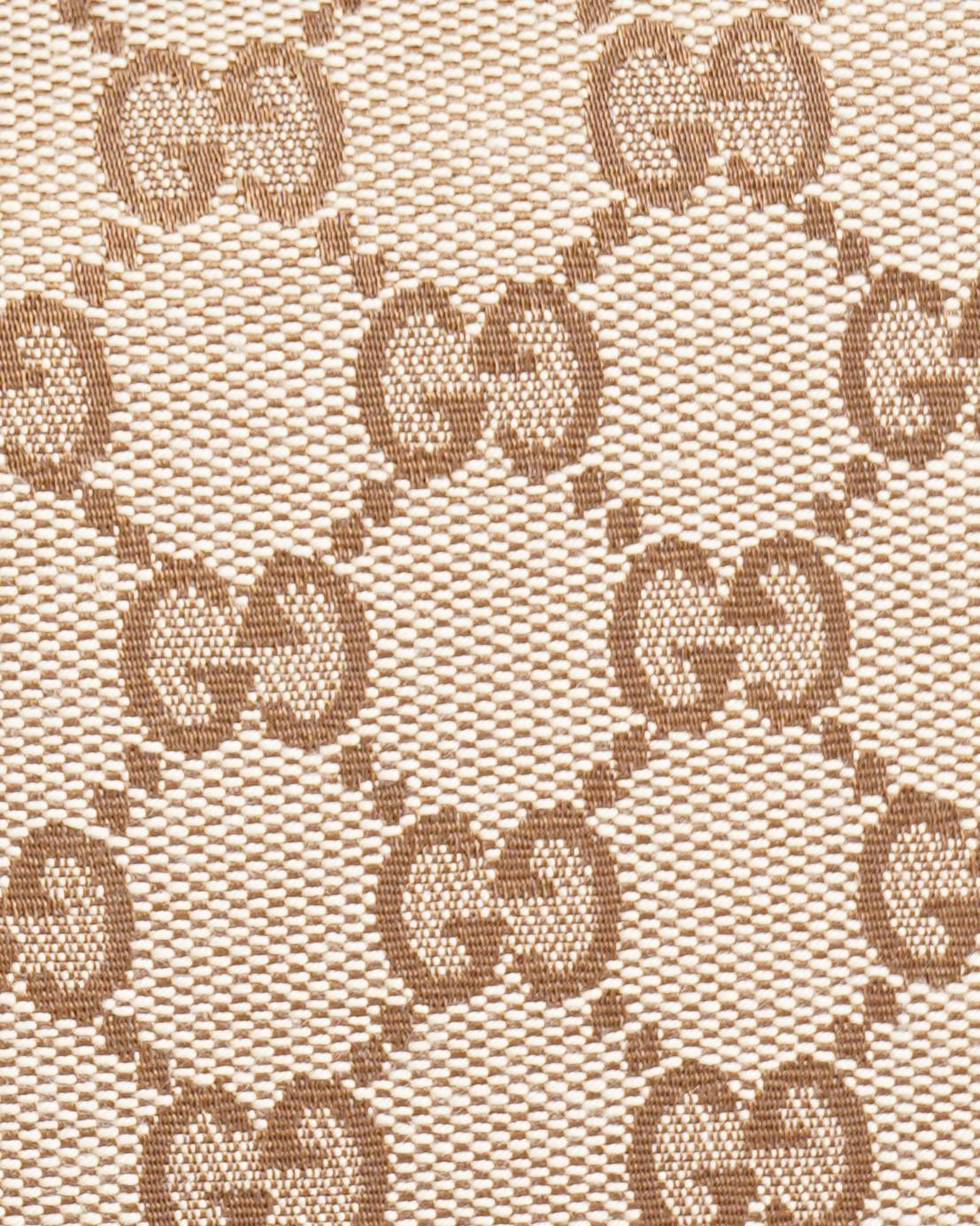Gucci Brown/Beige GG Canvas and Leather Bree Crossbody Bag
