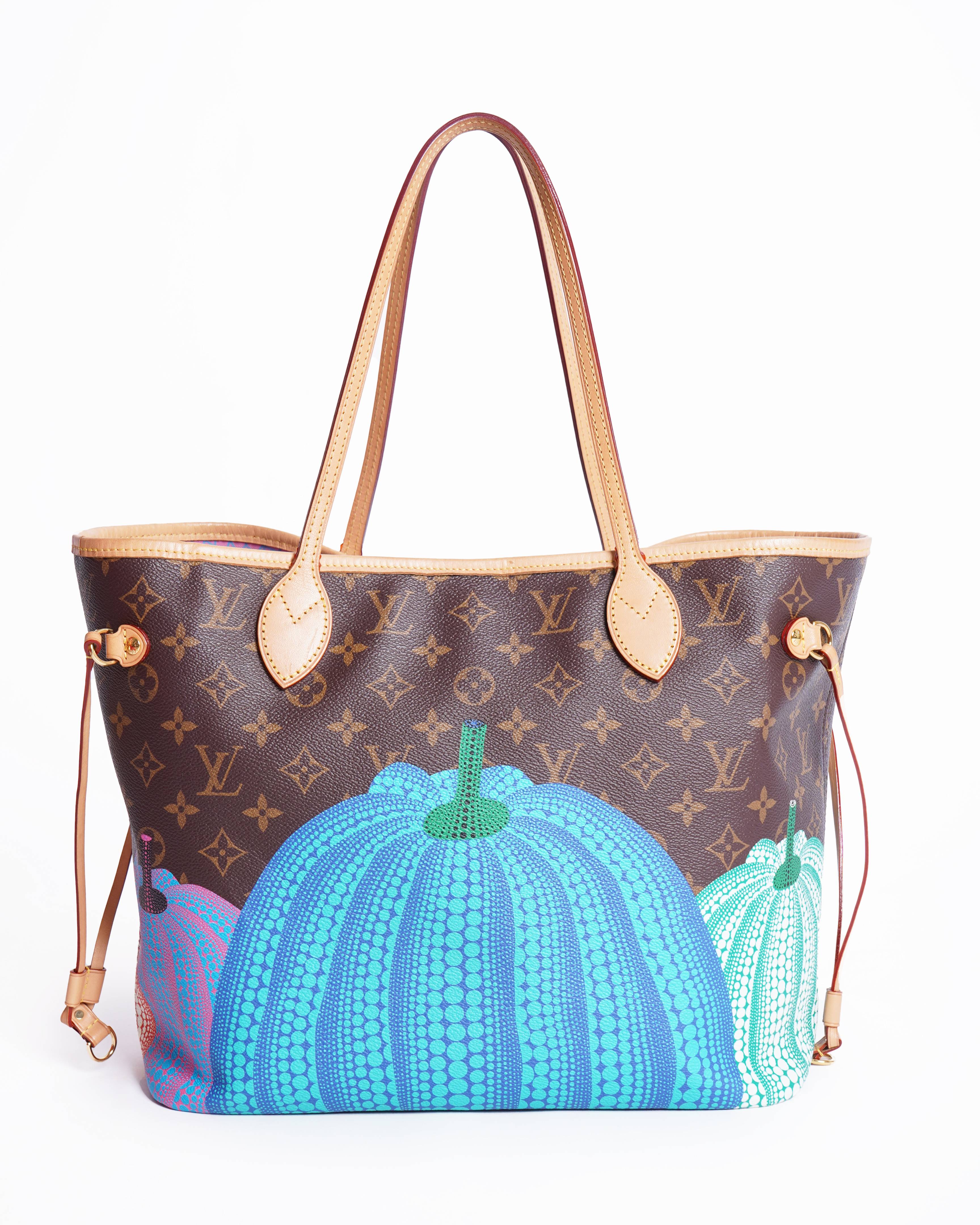New Louis Vuitton X Yayoi kasuma neverfull tote bag