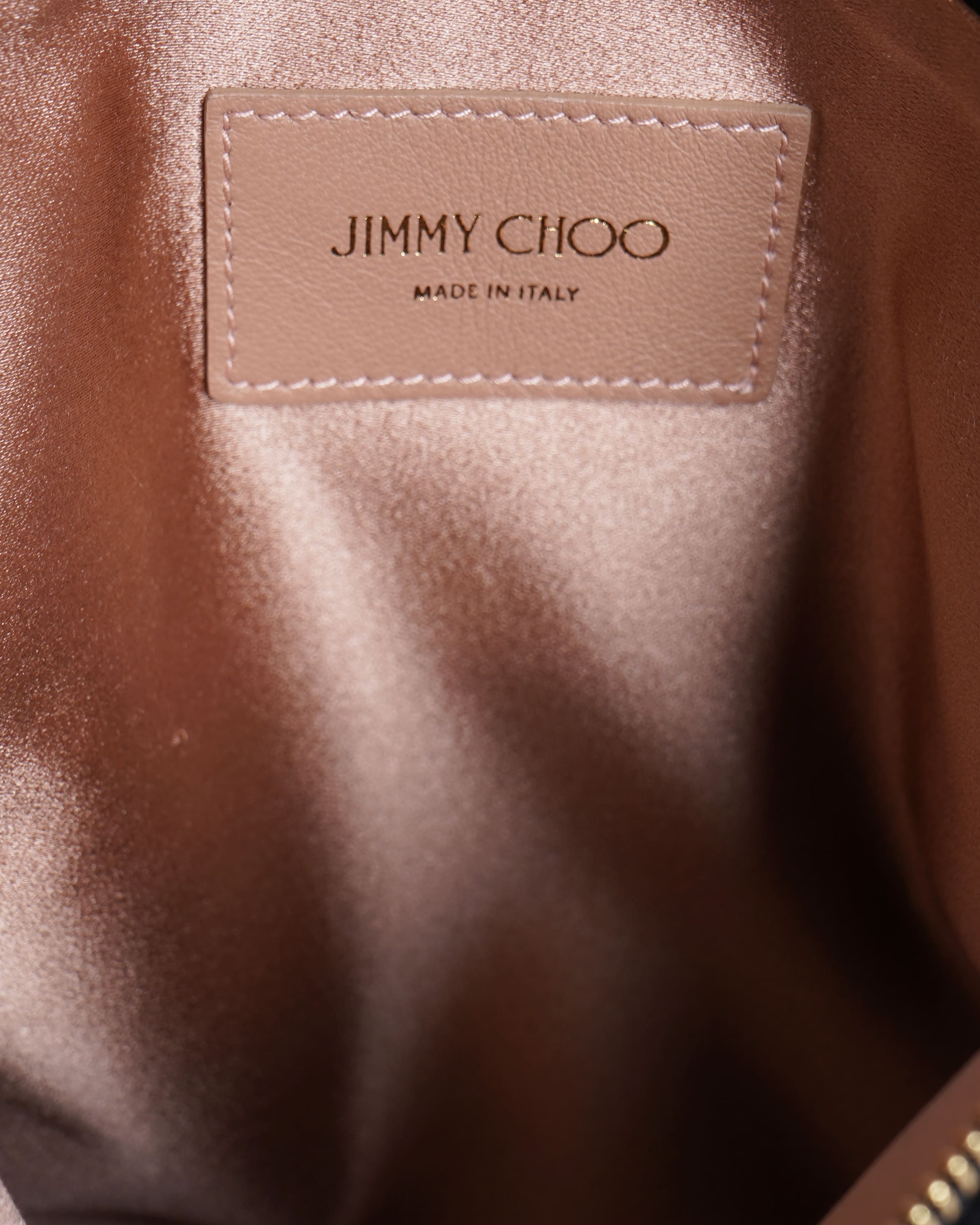 New Jimmy Choo Callie Shimmer Shoulder Bag