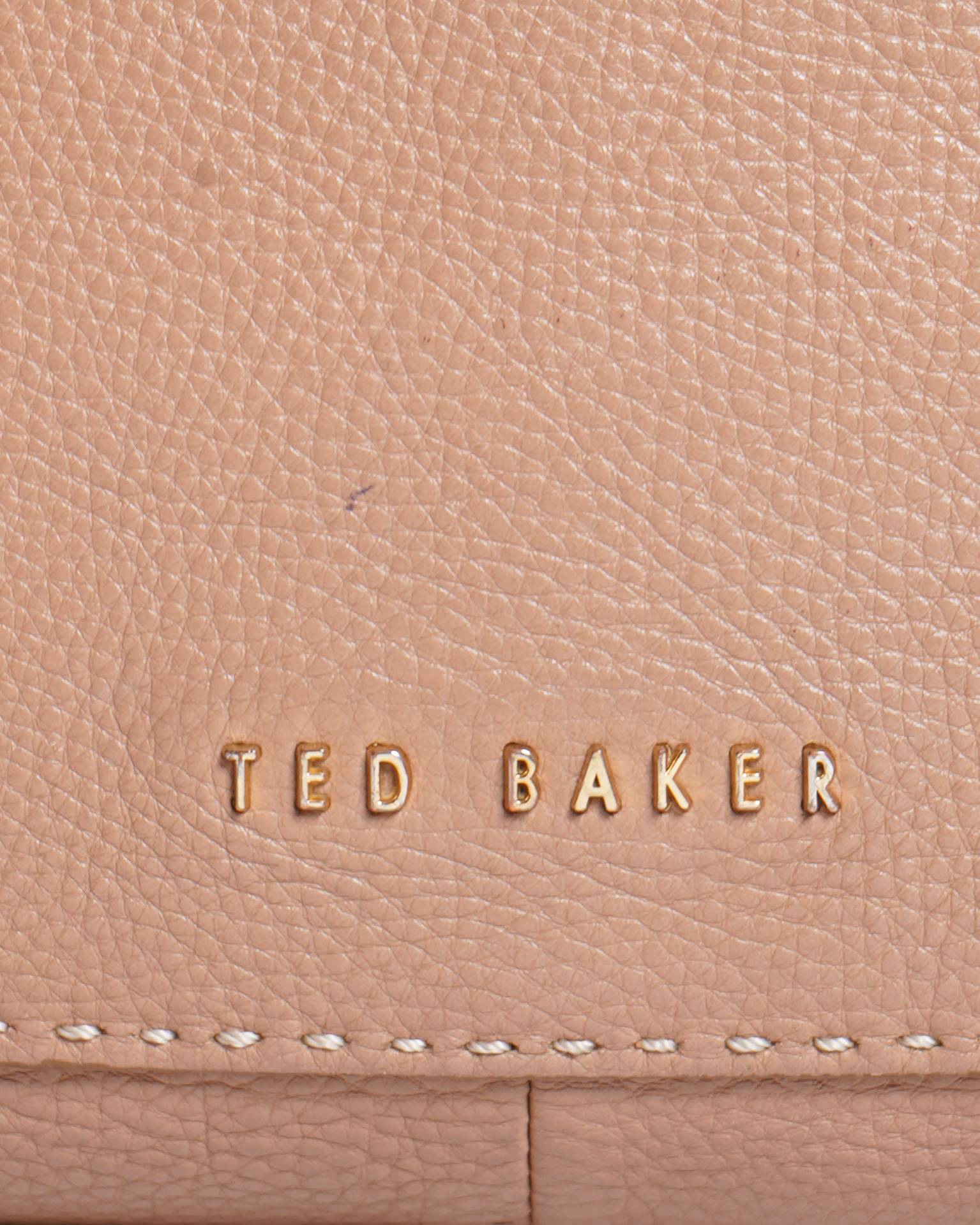 Ted Baker beige Leather Shoulder Bag