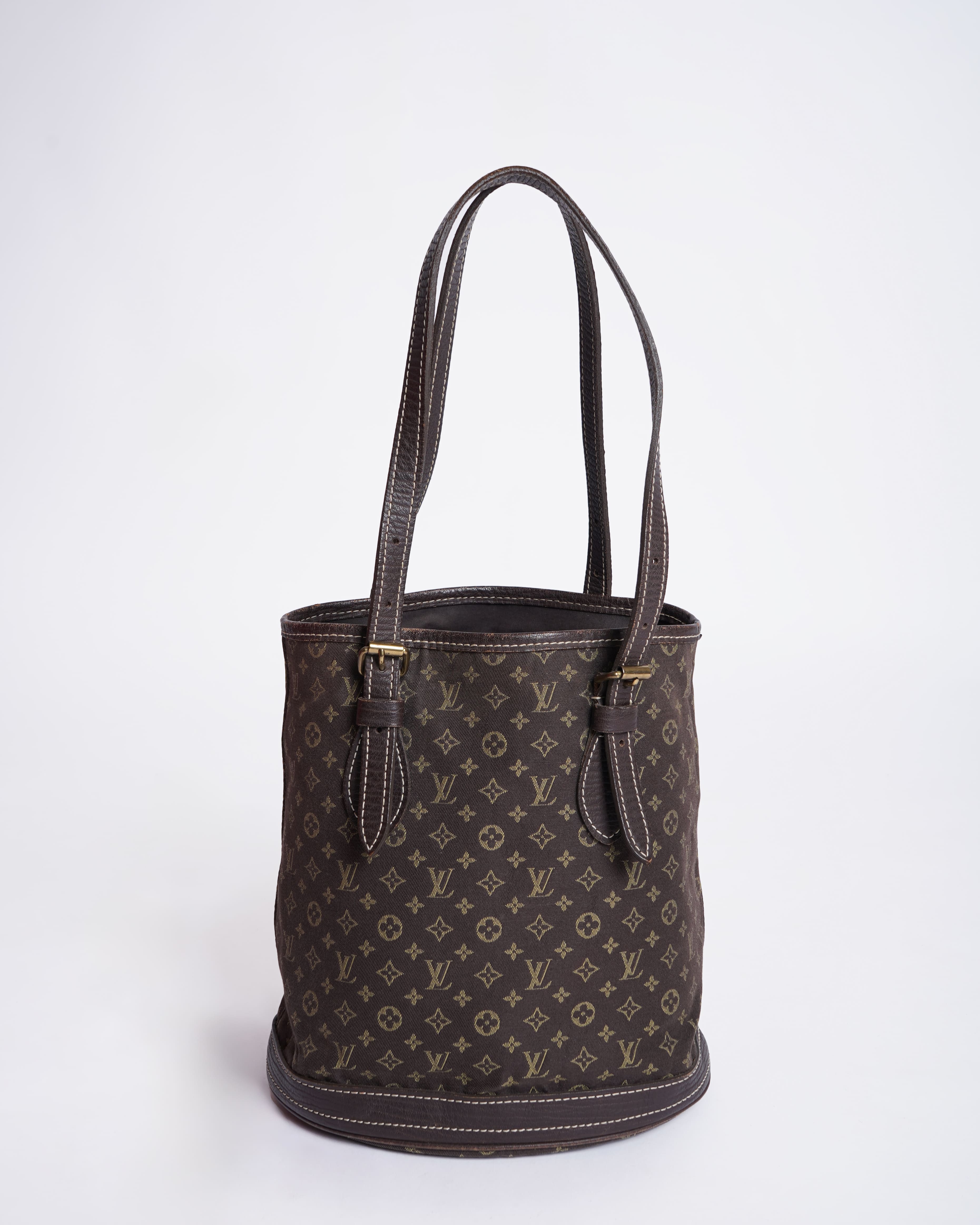 Louis Vuitton Monogram Canvas Mini Lin Bucket Bag