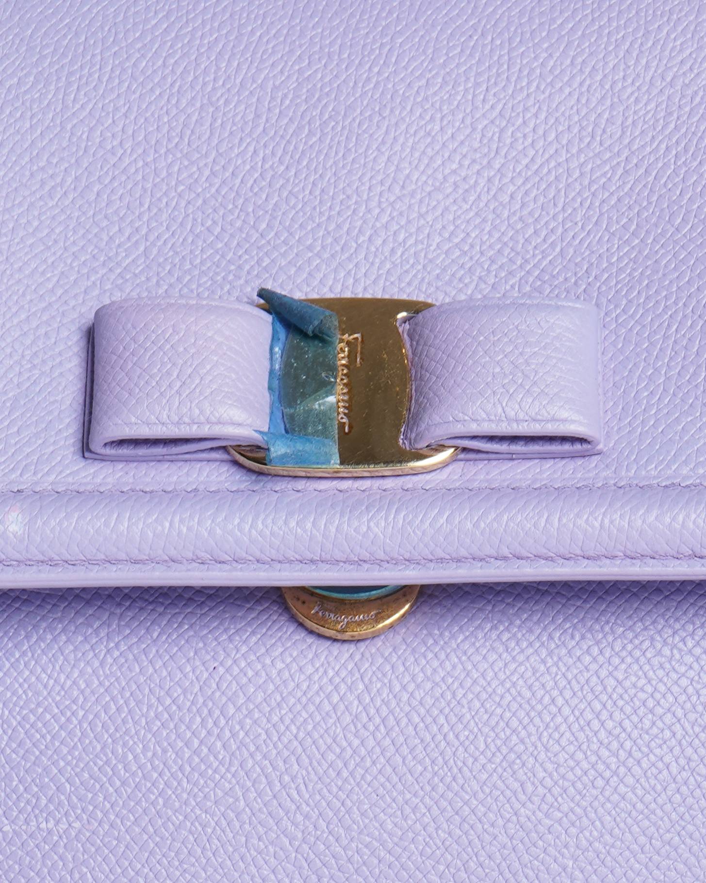 Salvatore ferragamo vara bow satchel bag