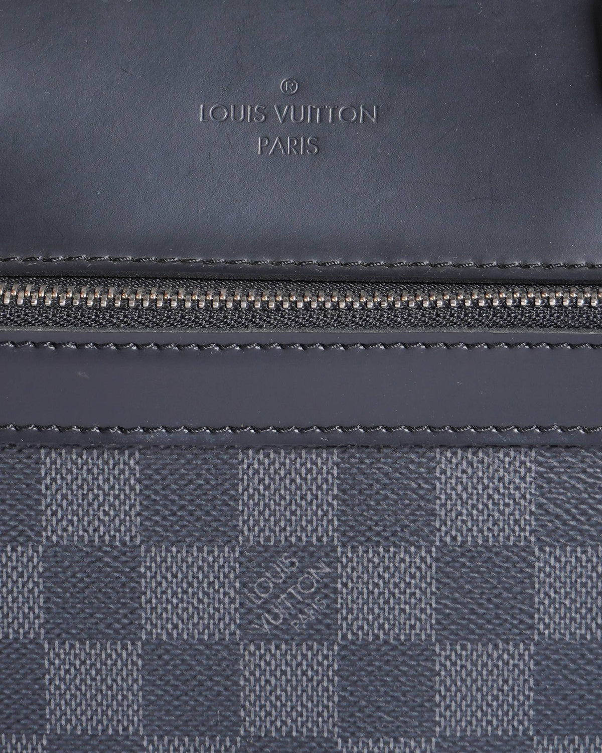 Louis Vuitton Men's Leather Office Bag In Black