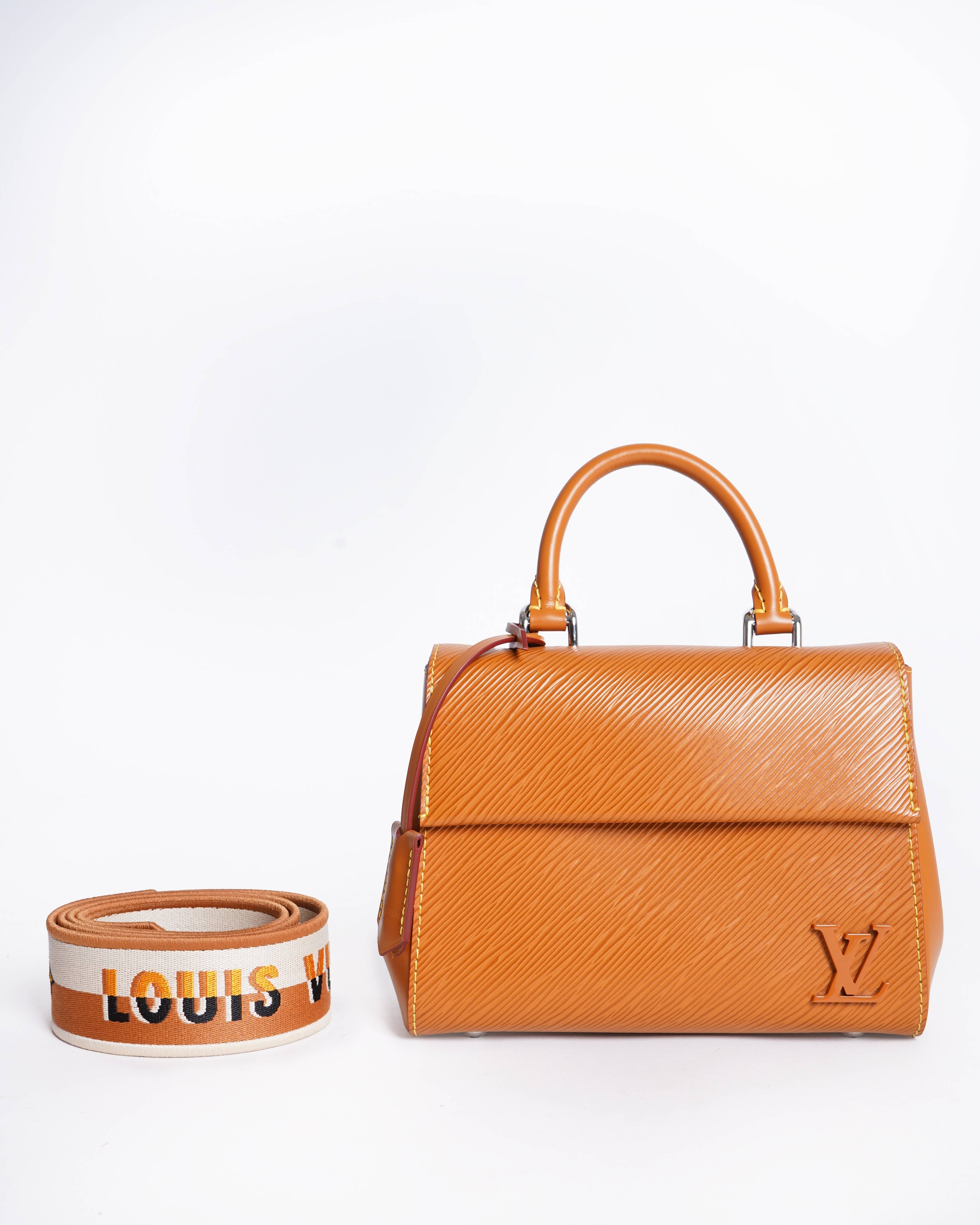 New Louis Vuitton Cluny Mini Epi Handbag