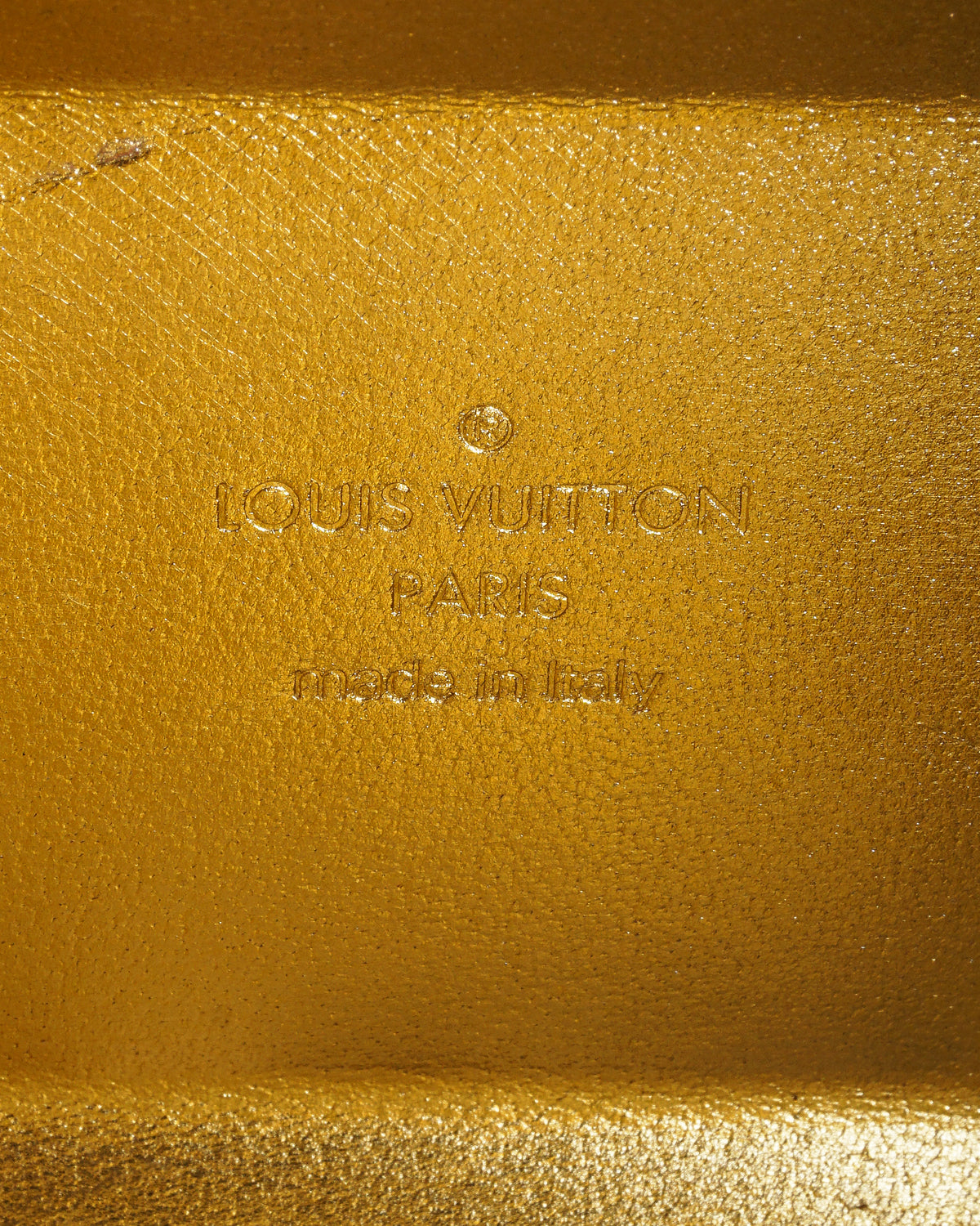 Louis Vuitton Brown/Gold Minaudière Bijou Evening Bag
