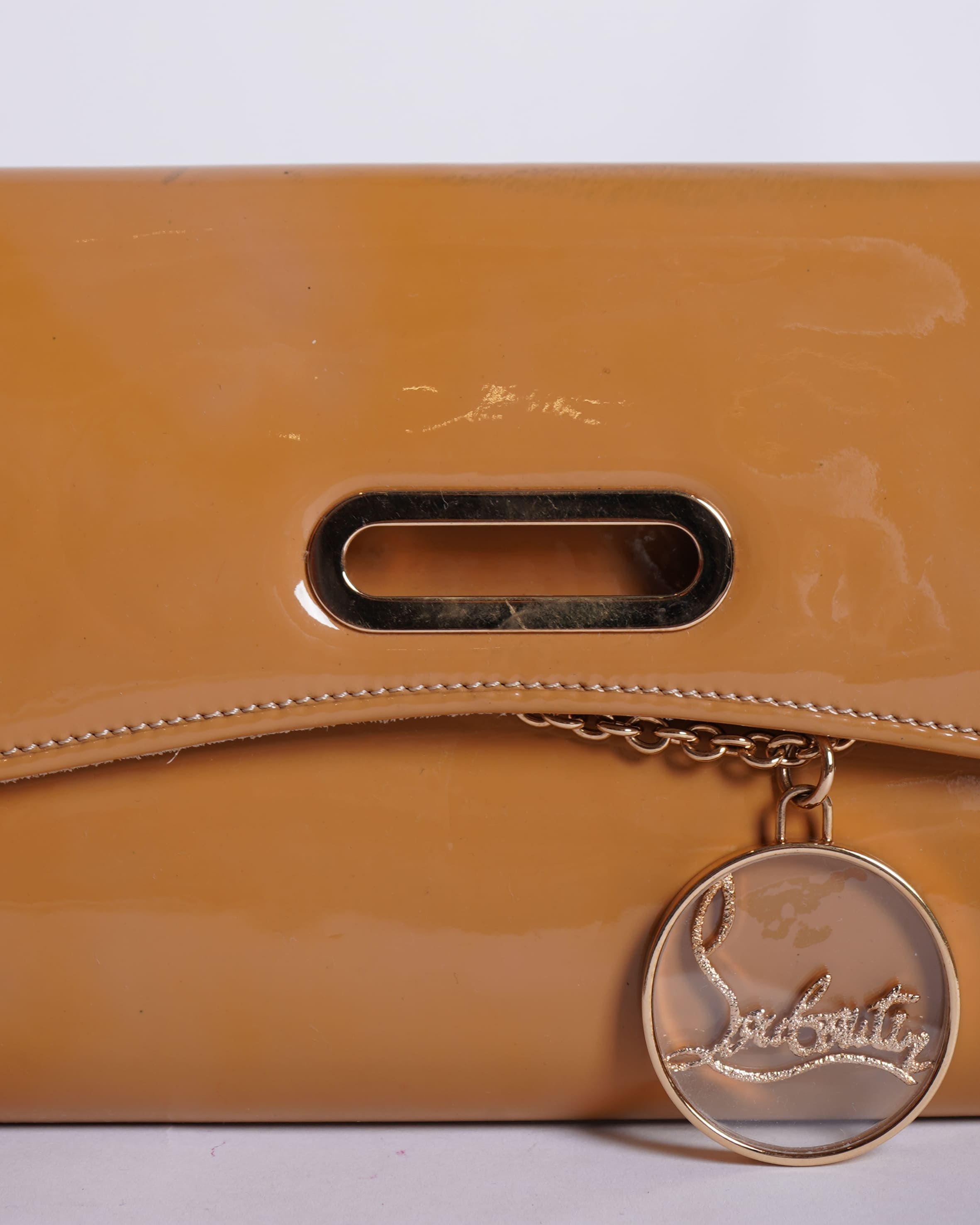 Christian Louboutin Shoulder Bag In Tan