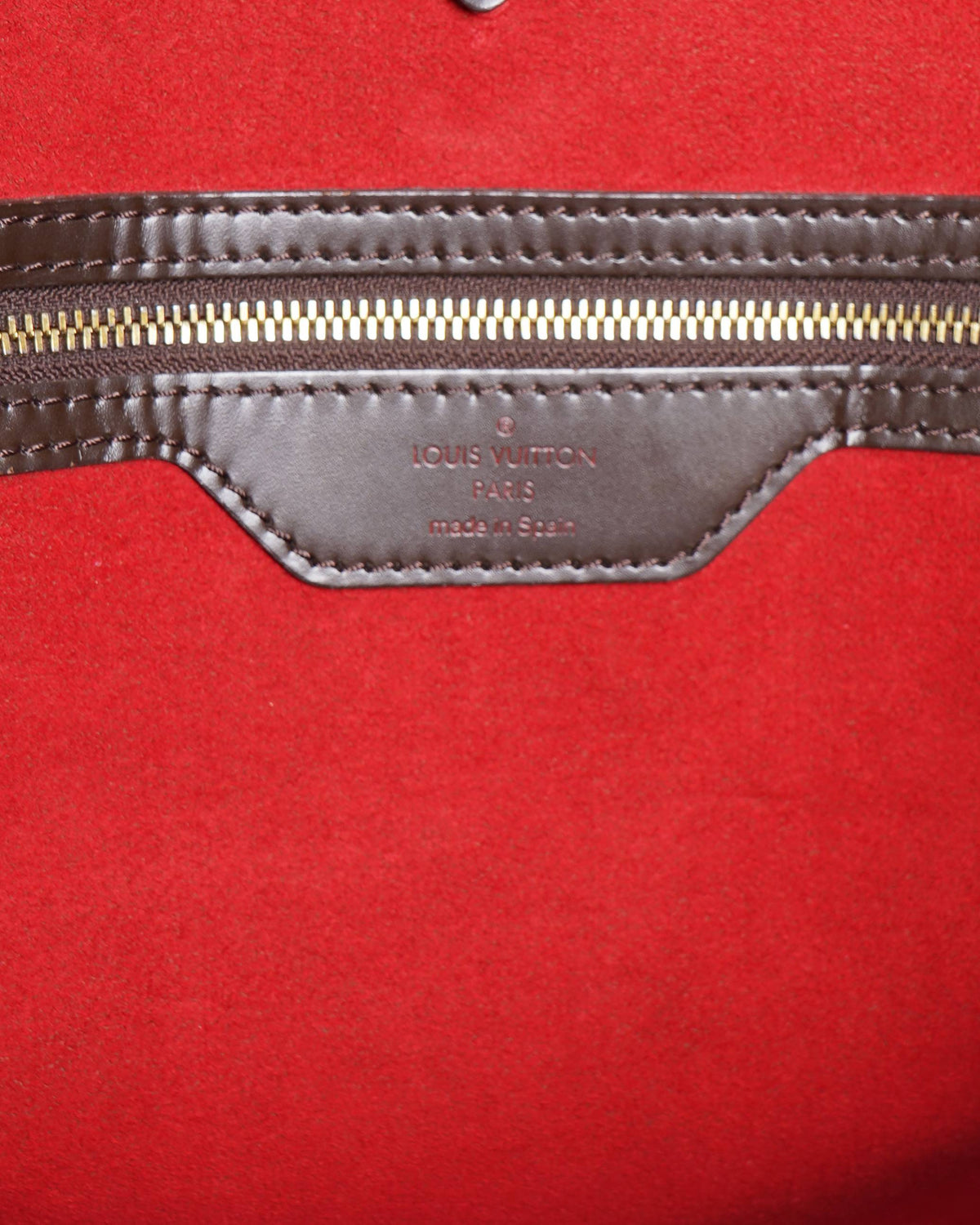 Louis Vuitton Damier Ebene Hampstead Tote Bag