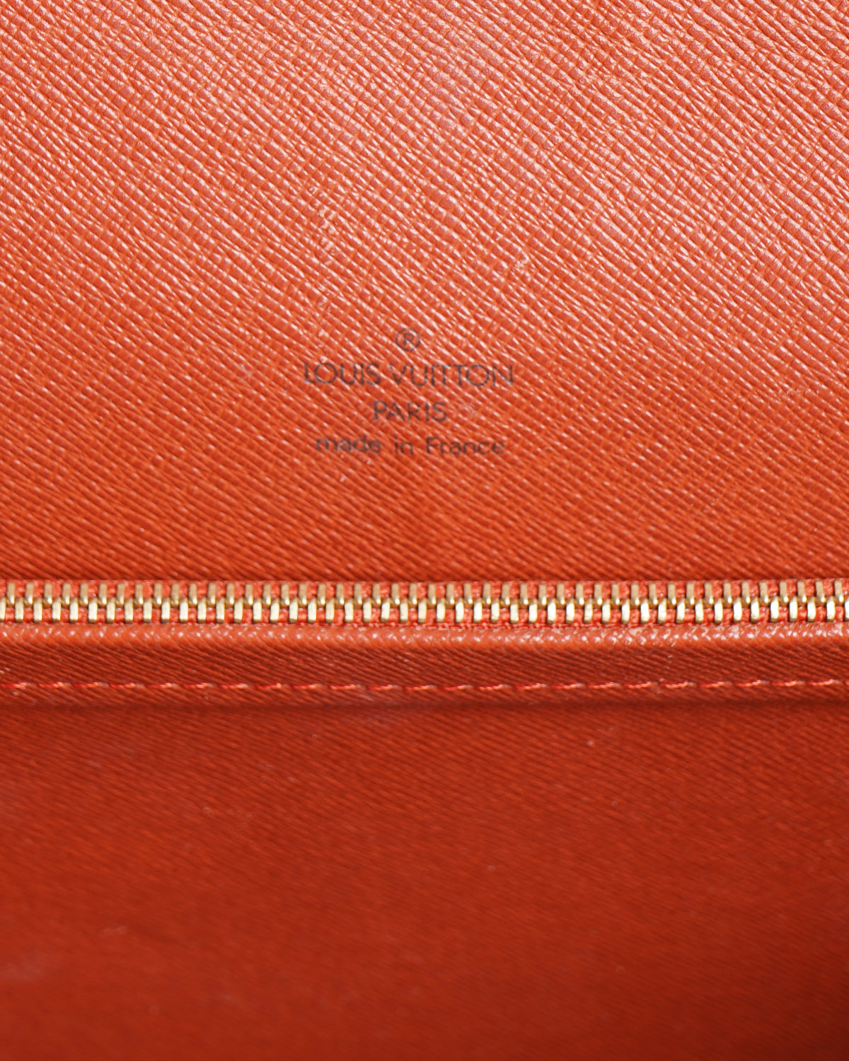 Louis vuitton tribeca long shoulder bag in damier ebene