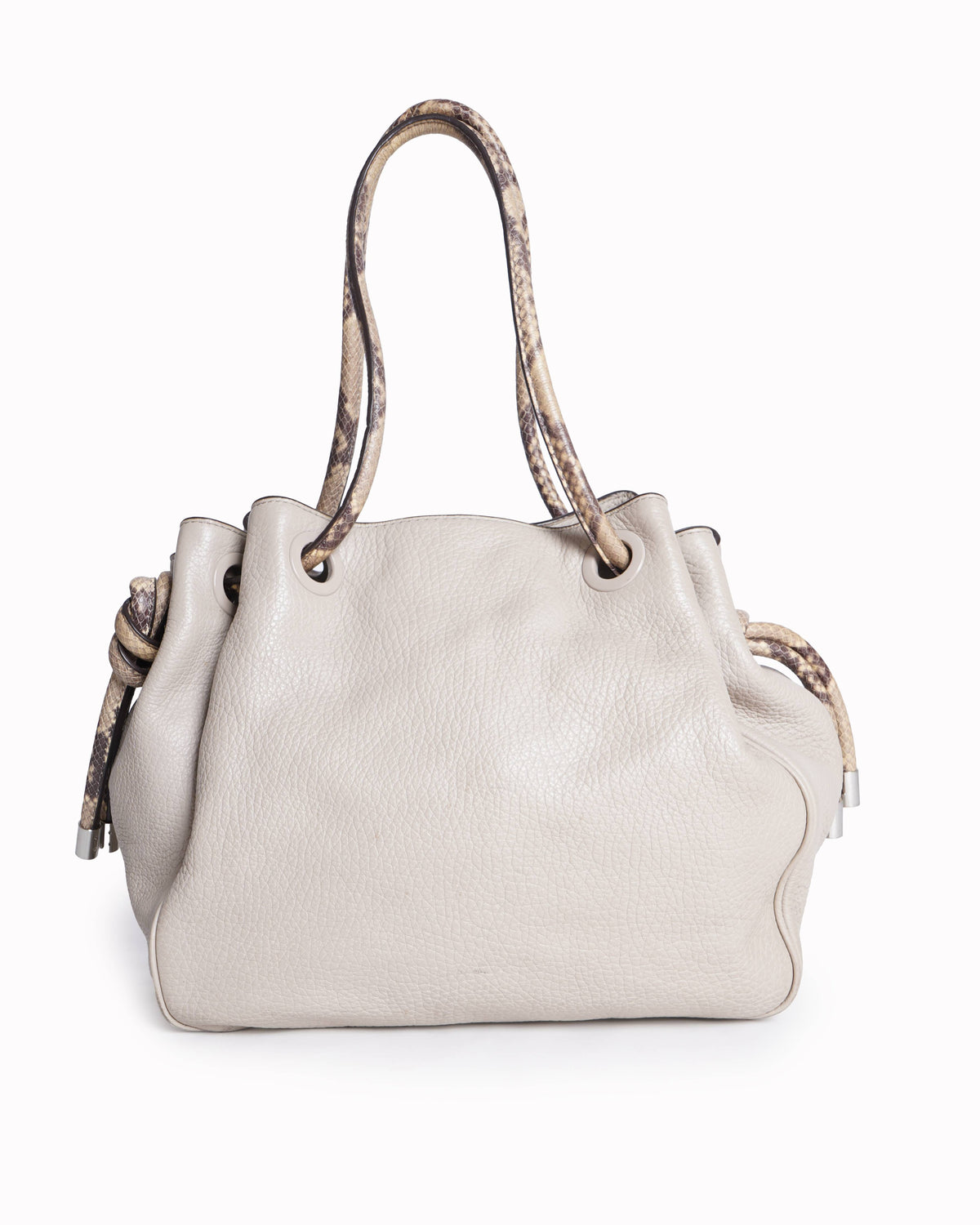 Michael Kors Dalia Large Shoulder Tote in Pebbled Leather