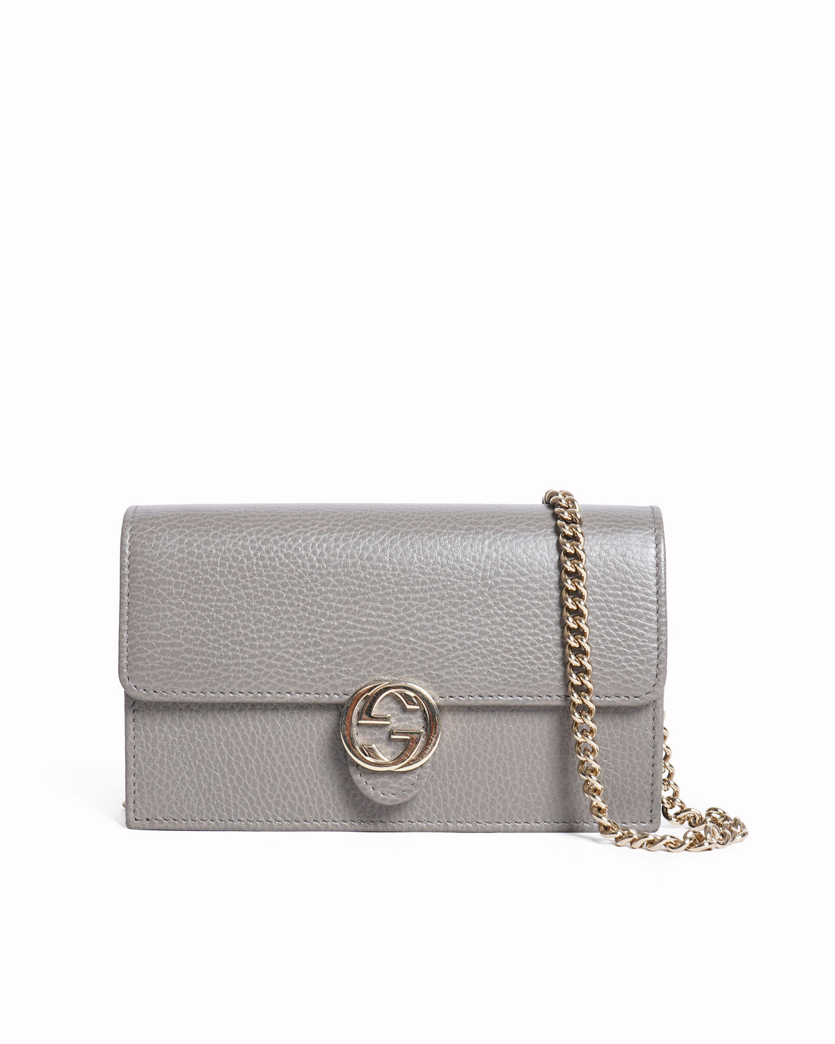 New Gucci interlocking g wallet on chain