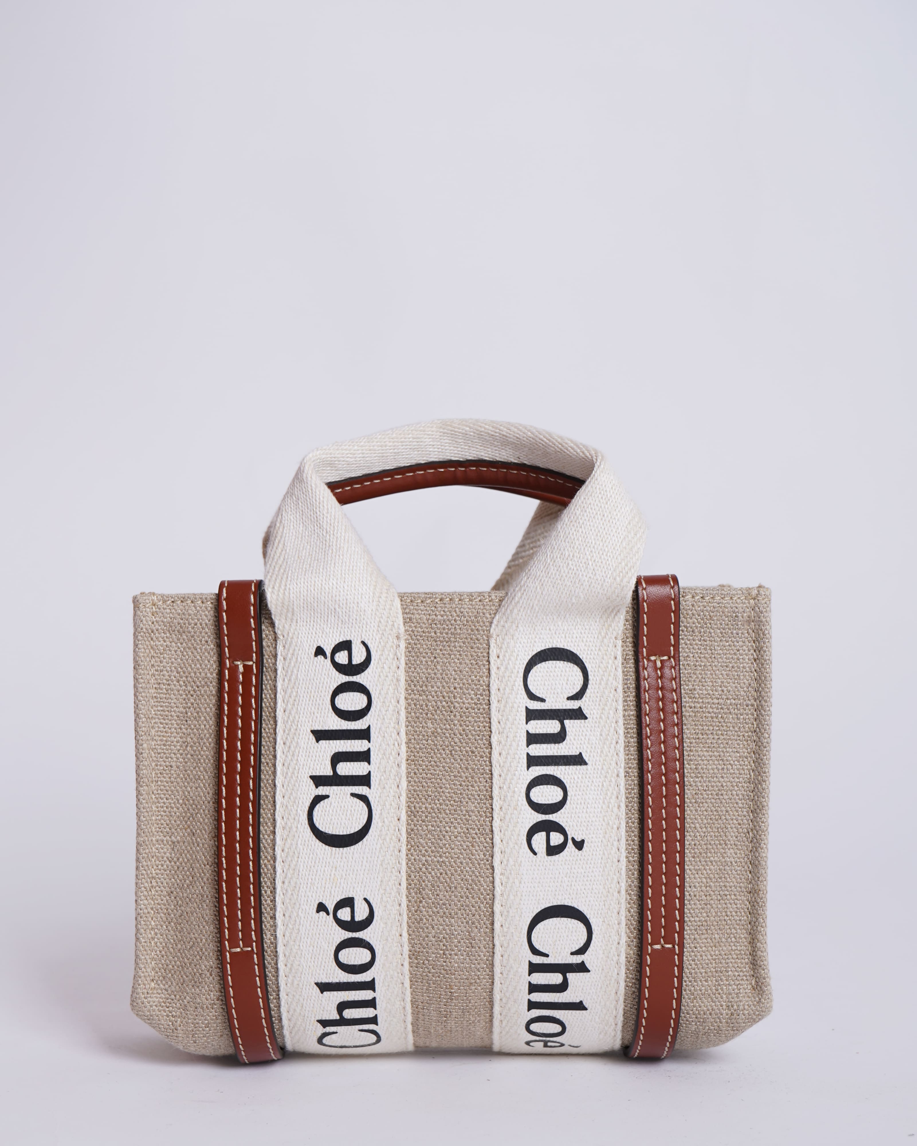 Chloe Small Woody Tote Bag