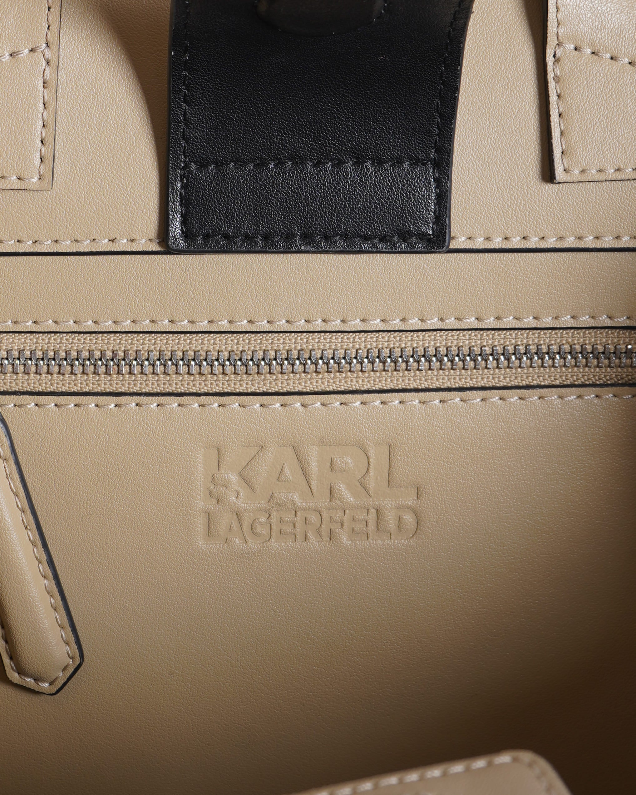 Karl Lagerfeld Perforated Small Tote Bag