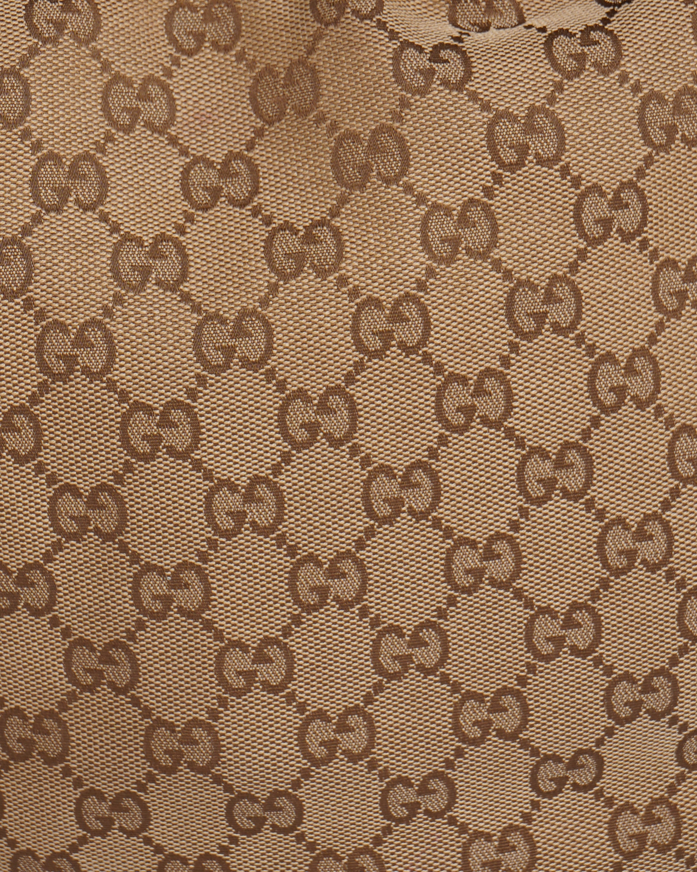 Gucci gg twin canvas hobo bag