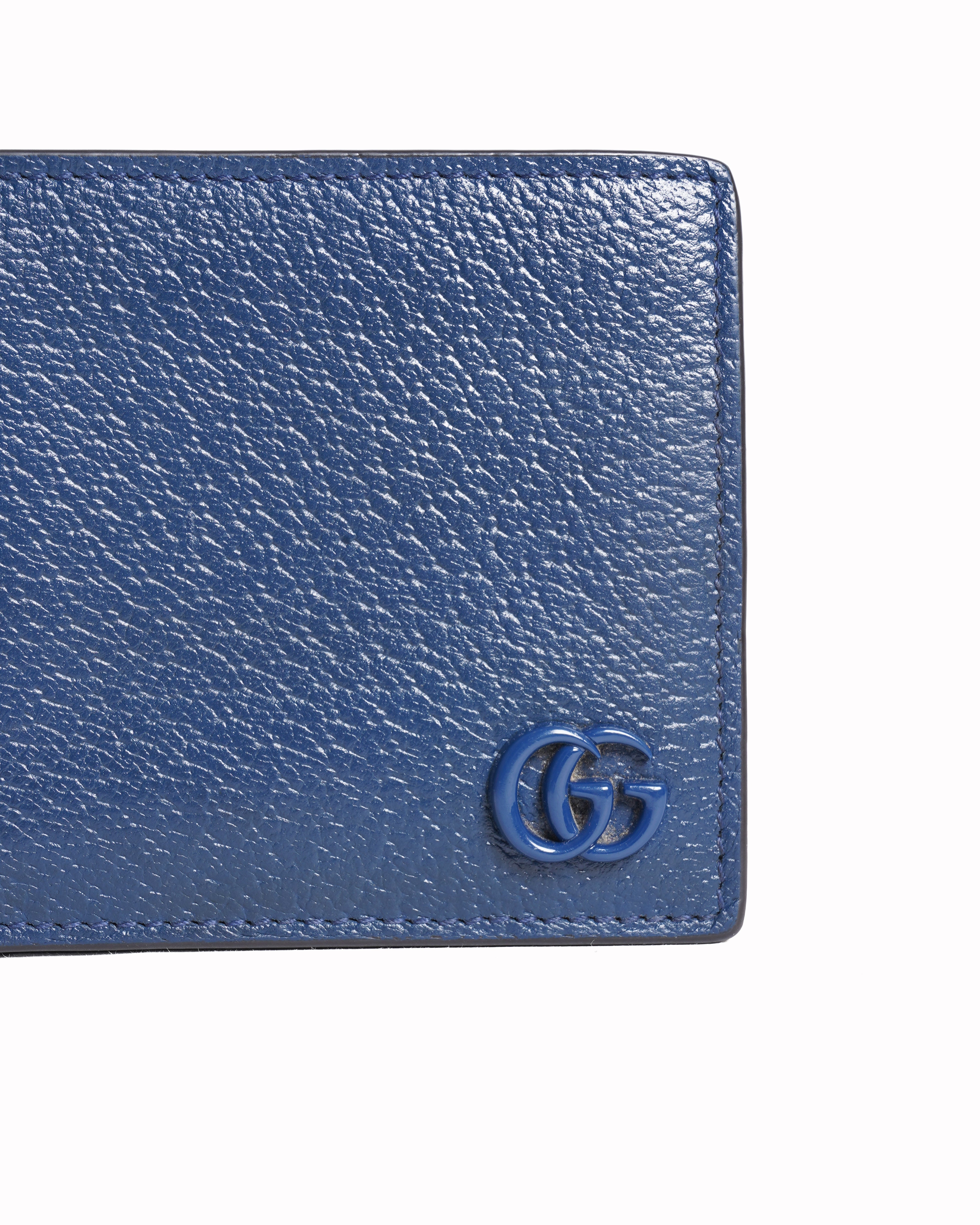 Gucci Leather wallet In Navy Blue