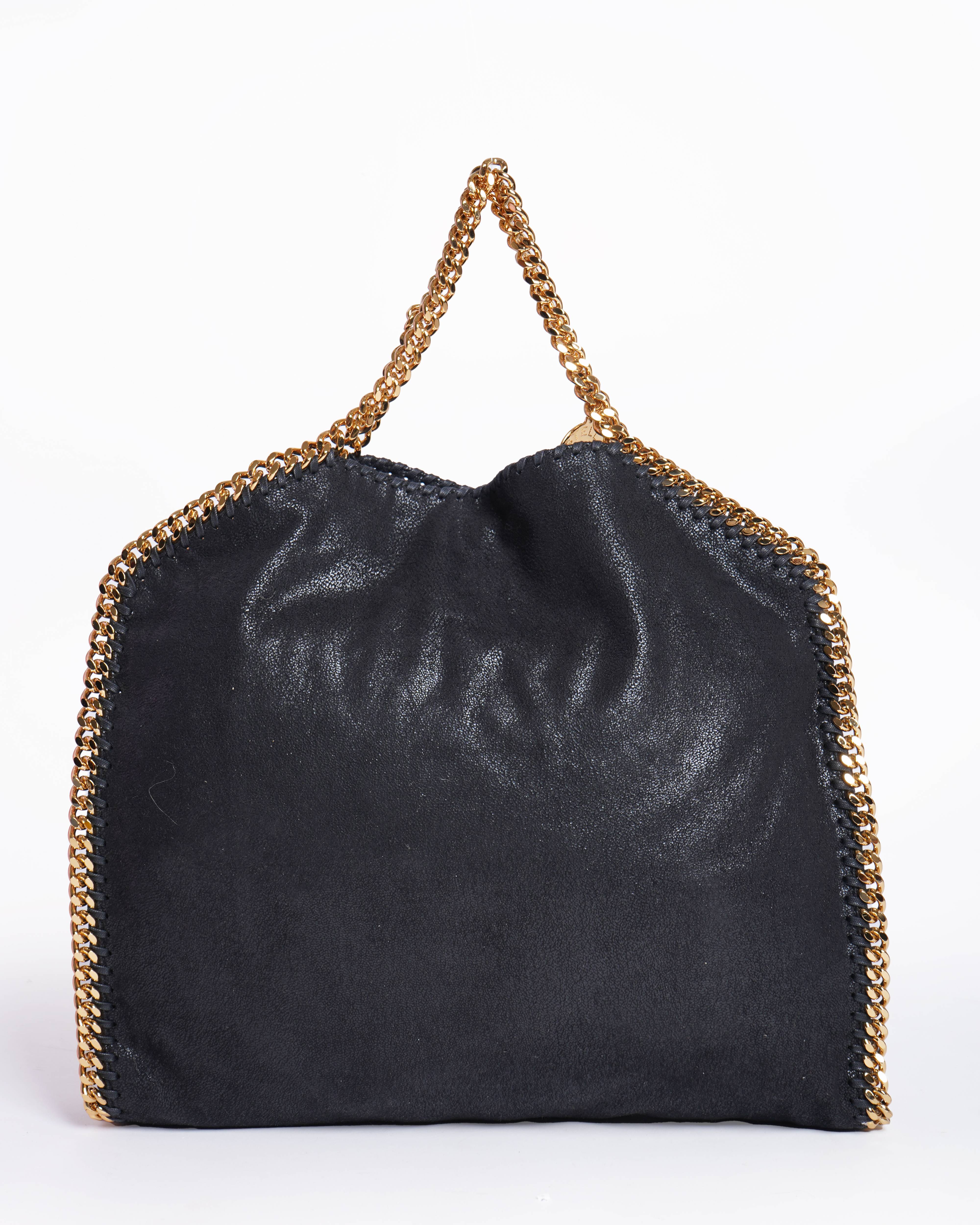 Stella McCartney Falabella Eco Shaggy 3 Chain Large Tote Bag