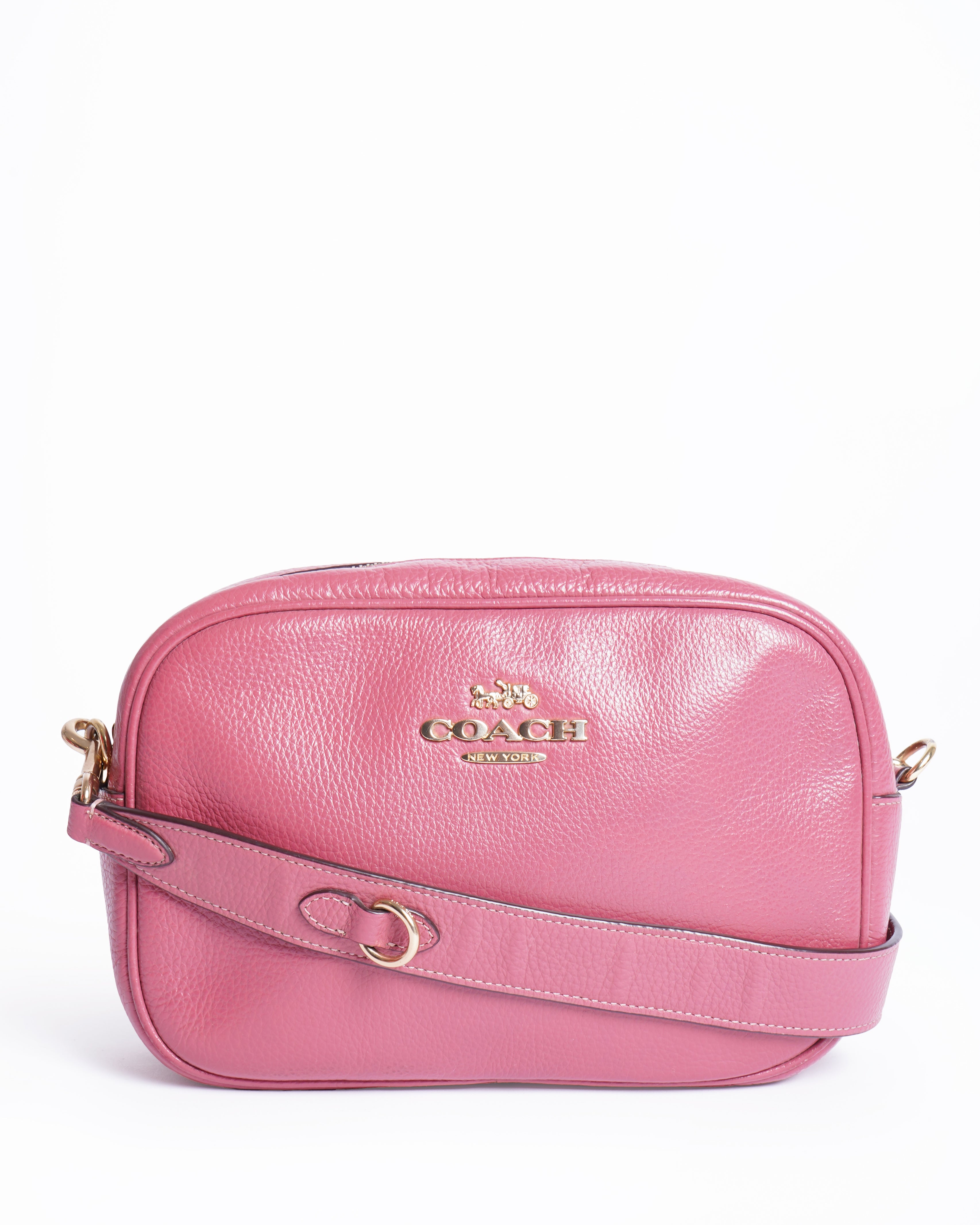 Coach mini jamie camera Crossbody bag in pink
