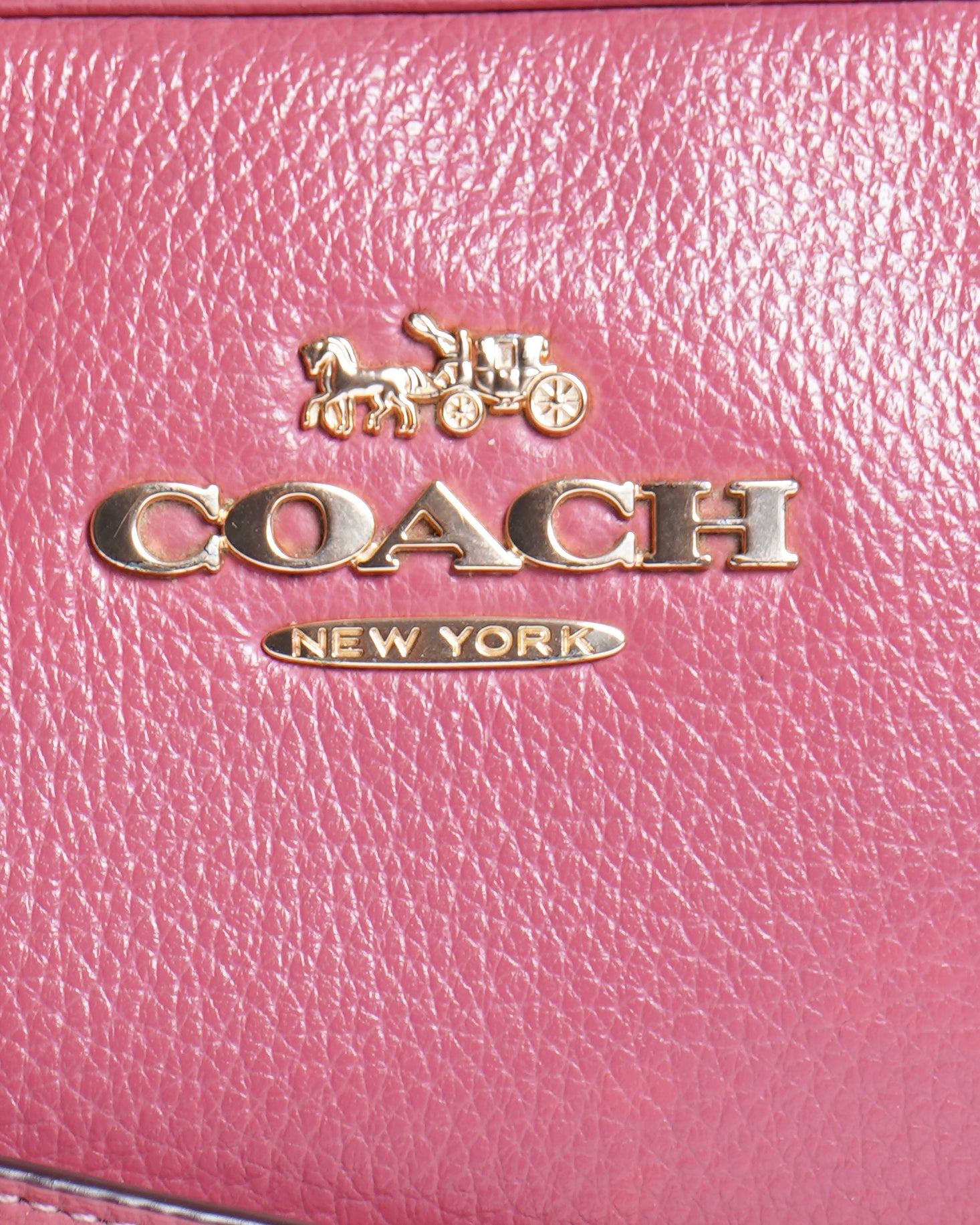 Coach mini jamie camera Crossbody bag in pink