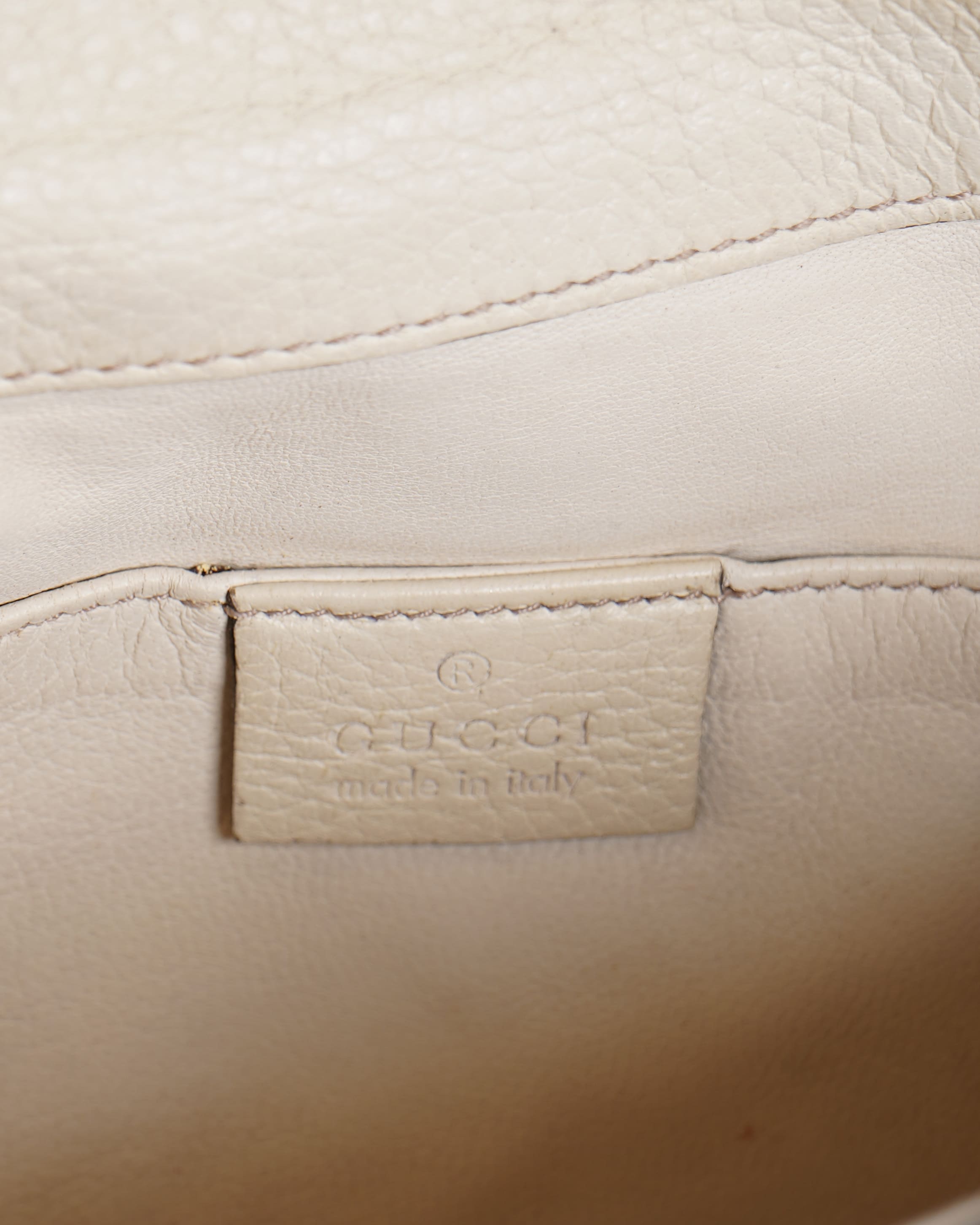 Gucci Python Bamboo Croisette Evening Bag