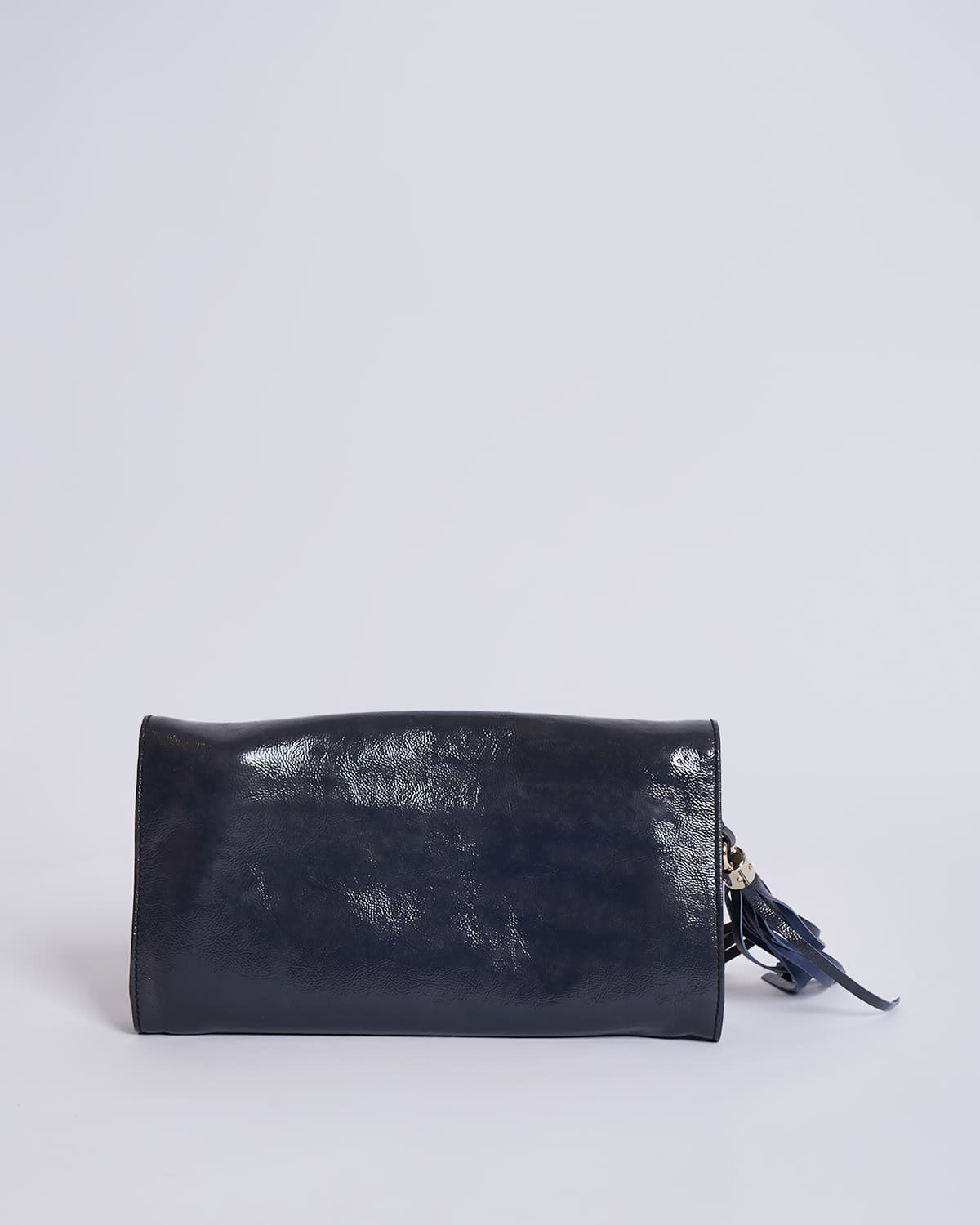 Gucci Black Soho Clutch In Blue