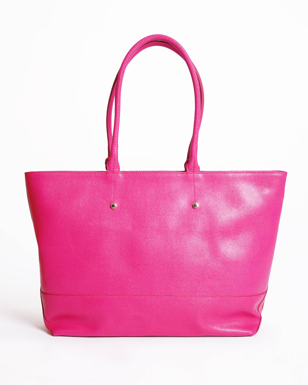 New Furla Fuchsia Pink leather tote bag