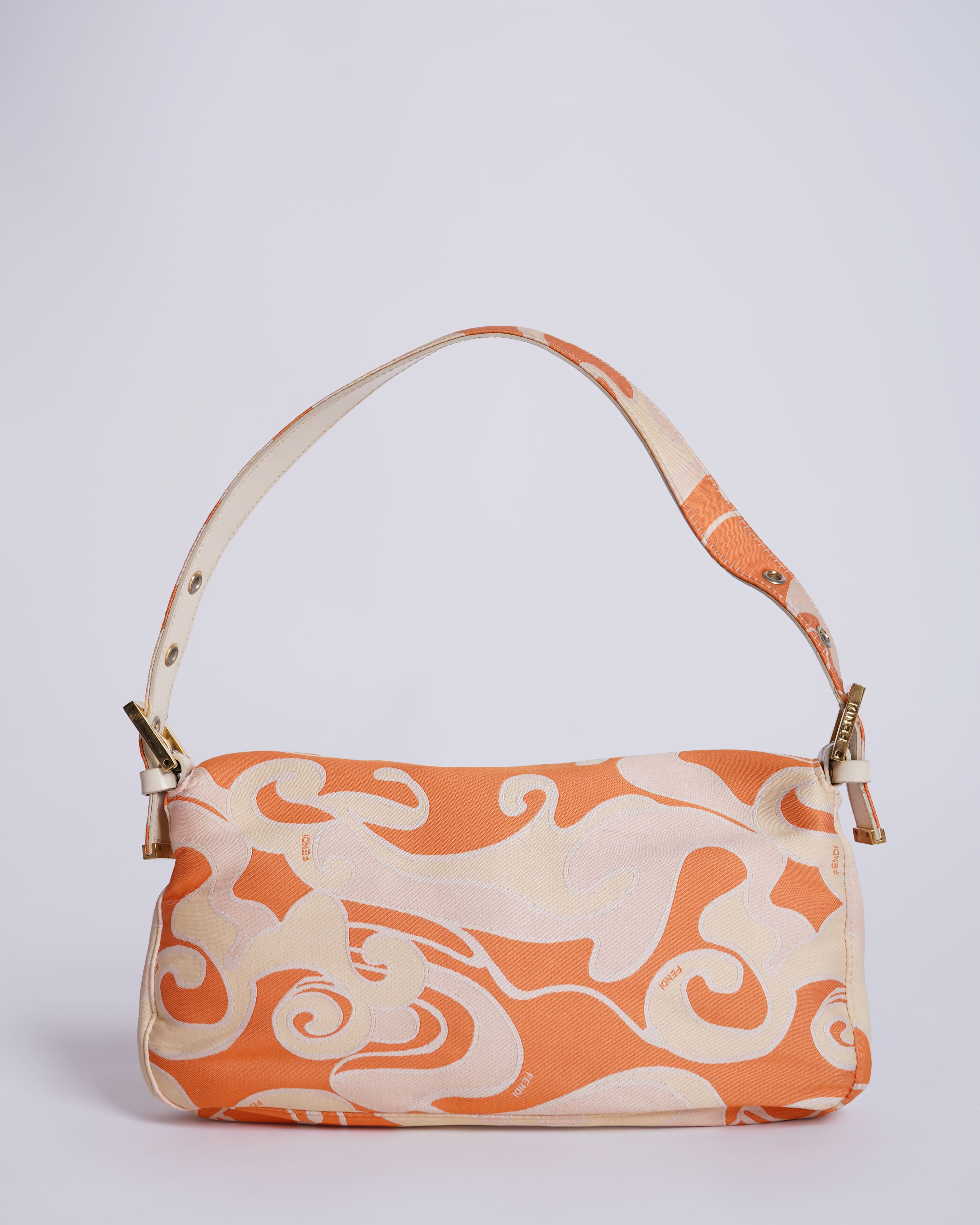 Fendi Vintage Silk Baguette