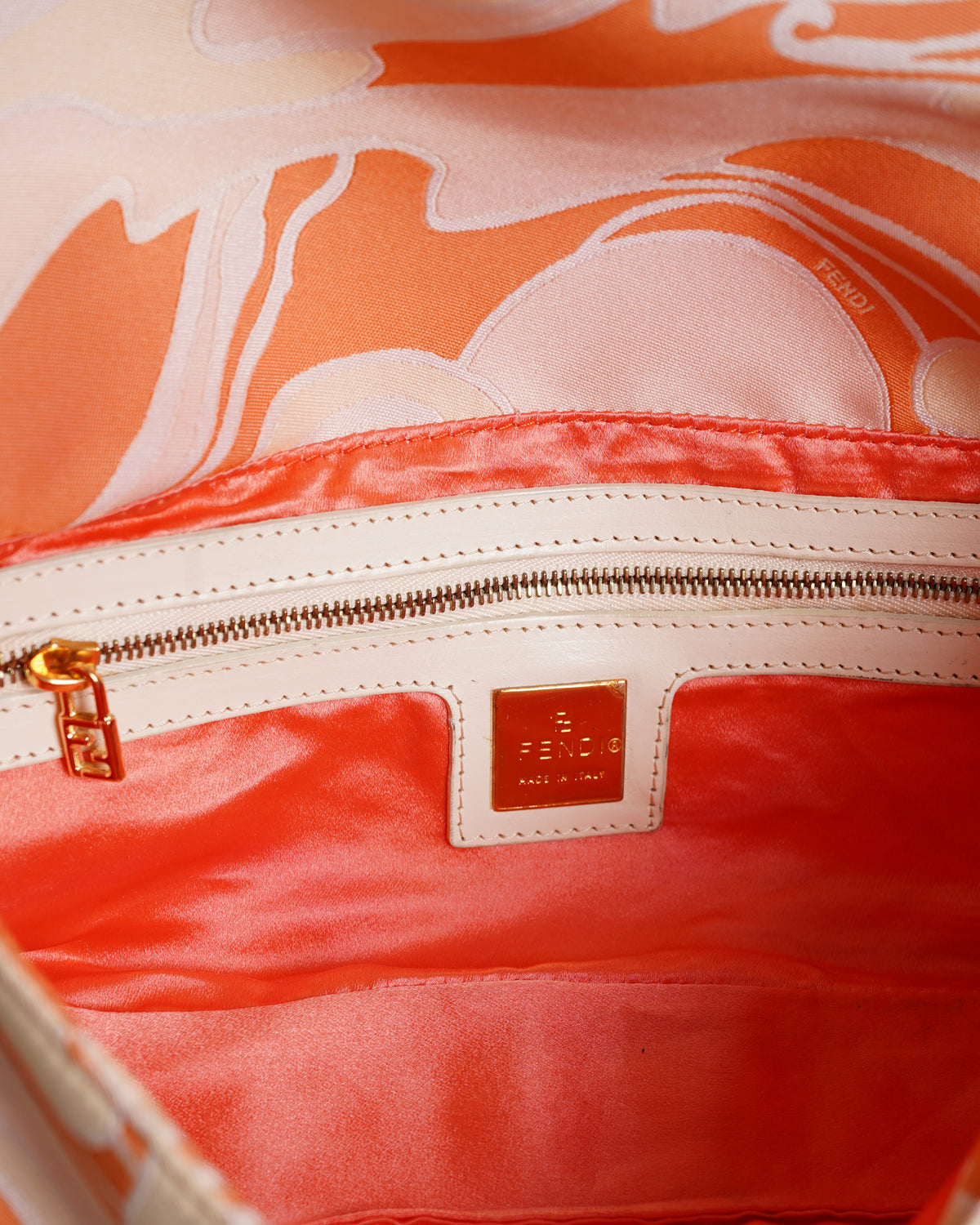 Fendi Vintage Silk Baguette