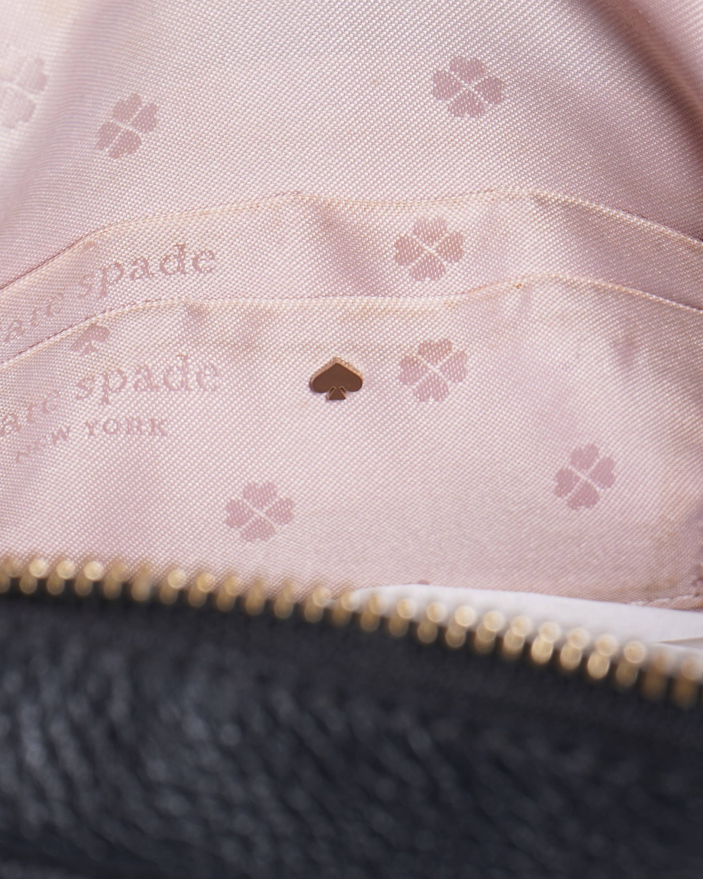 Kate Spade New York Polly Black Leather Crossbody bag