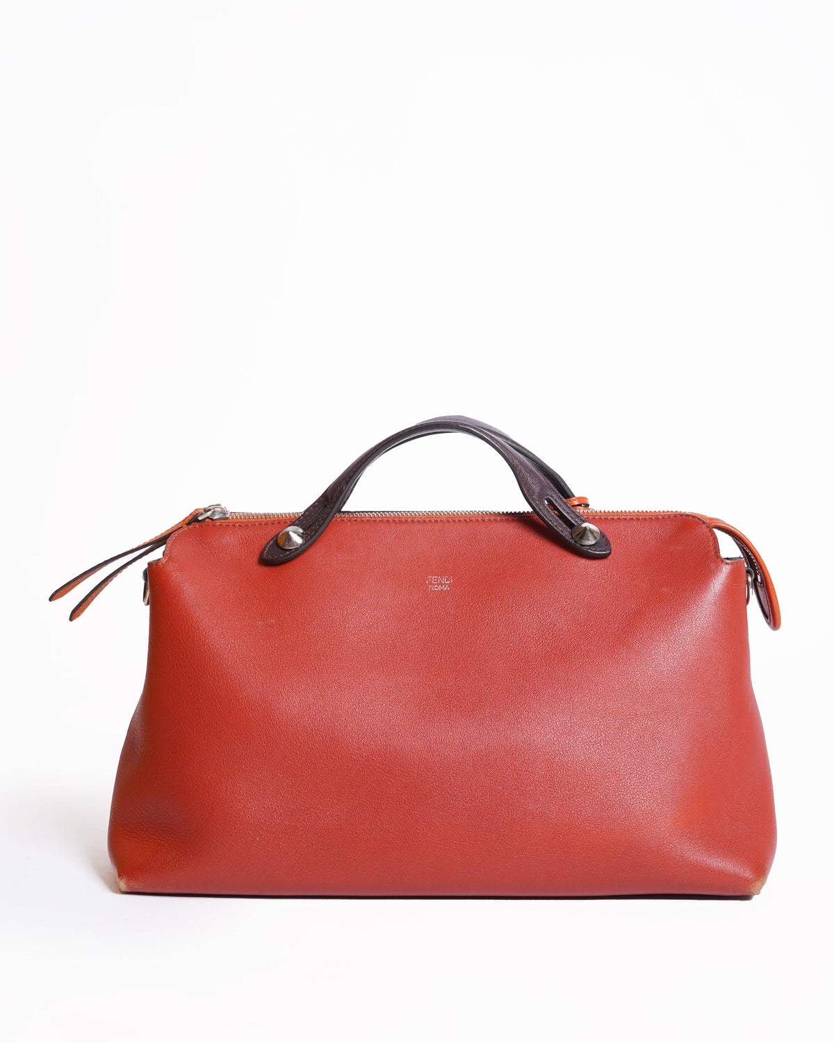 Fendi 
Leather Rust Shoulder Bag
