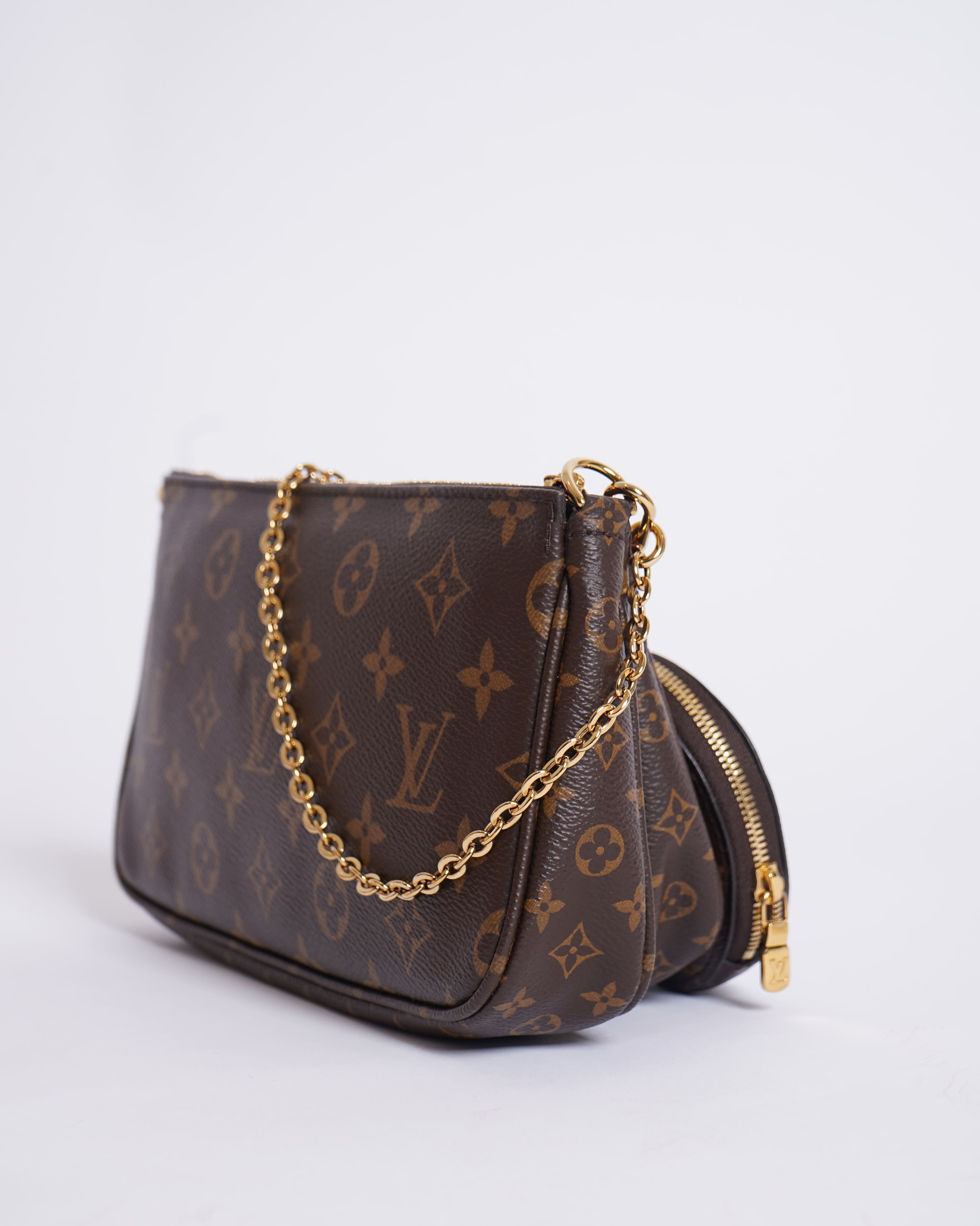 Louis Vuitton Monogram Multi Pochette In Brown