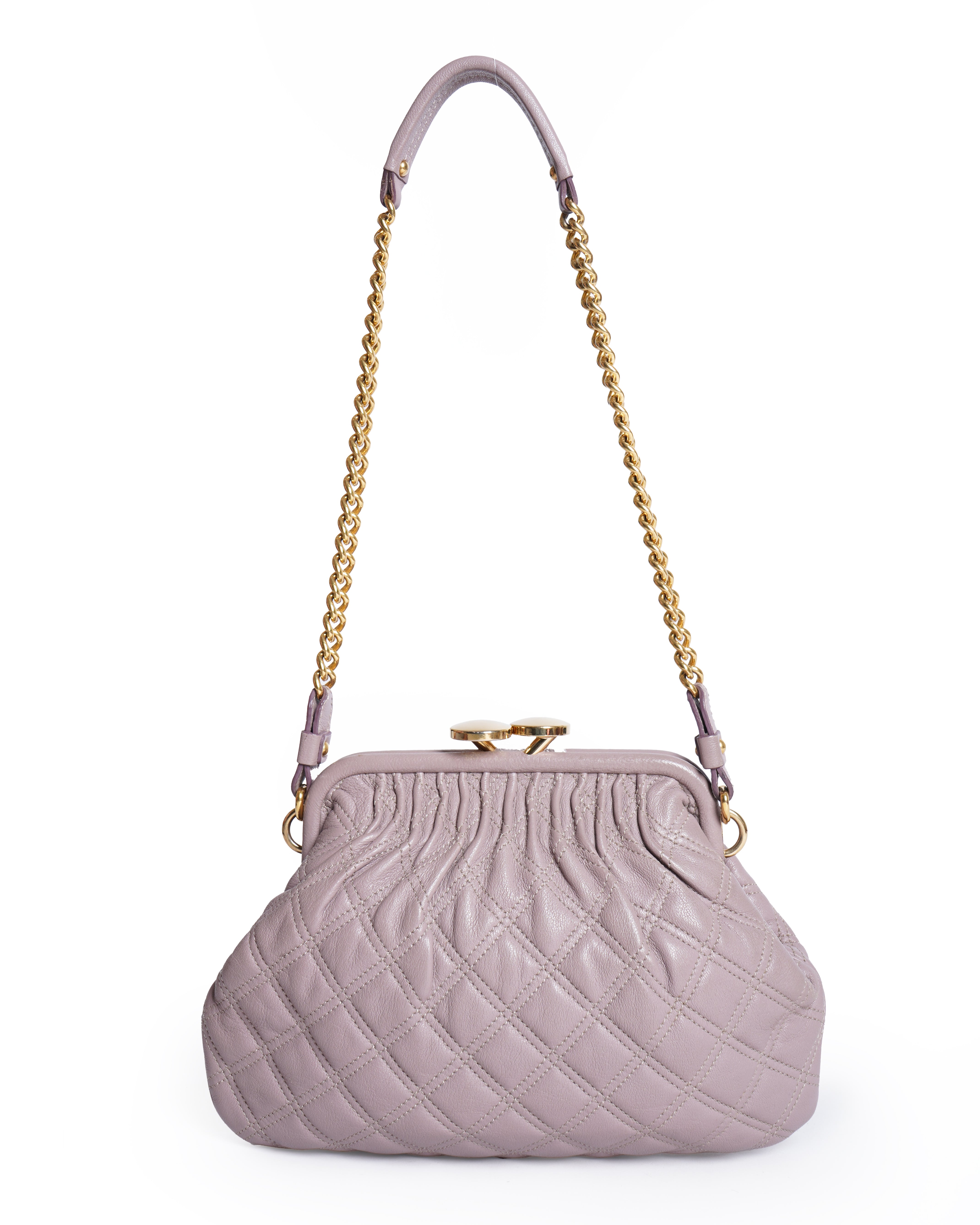 Marc Jacobs Quilted Leather Stam Shoulder Bag